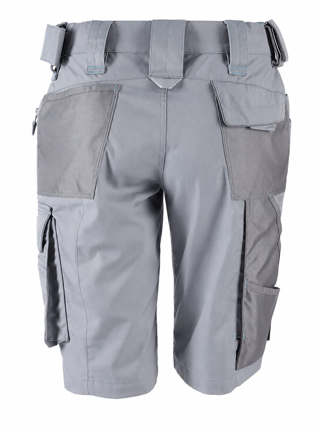 Engelbert Strauss Shorts Damen Arbeitsshorts e.s. motion 2020 Grau (platin) – Workwear-Short Flexbelt-Bund