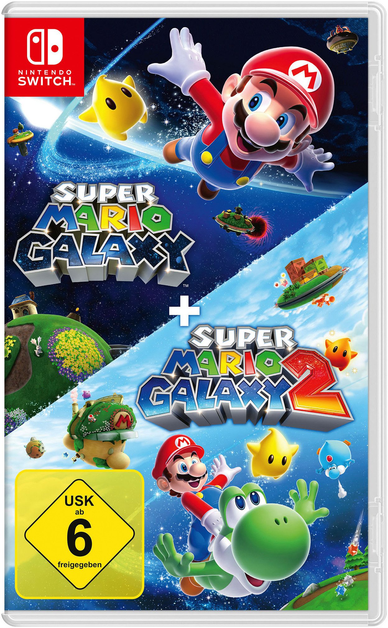 Super Mario Galaxy + Super Mario Galaxy 2 (Softwarekarte), Nintendo Switch