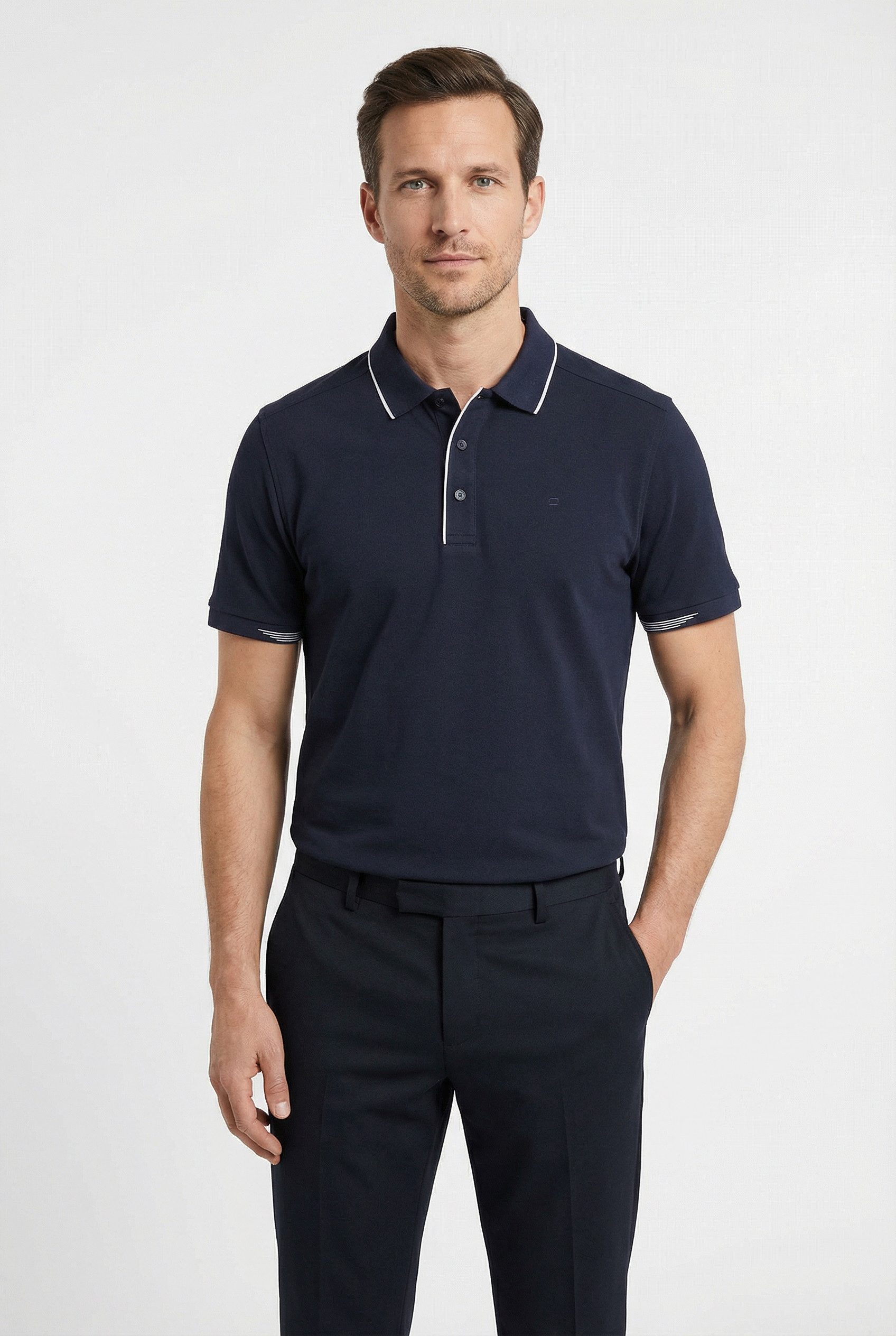 OLYMP Poloshirt OLYMP Wirk Casual - Polo