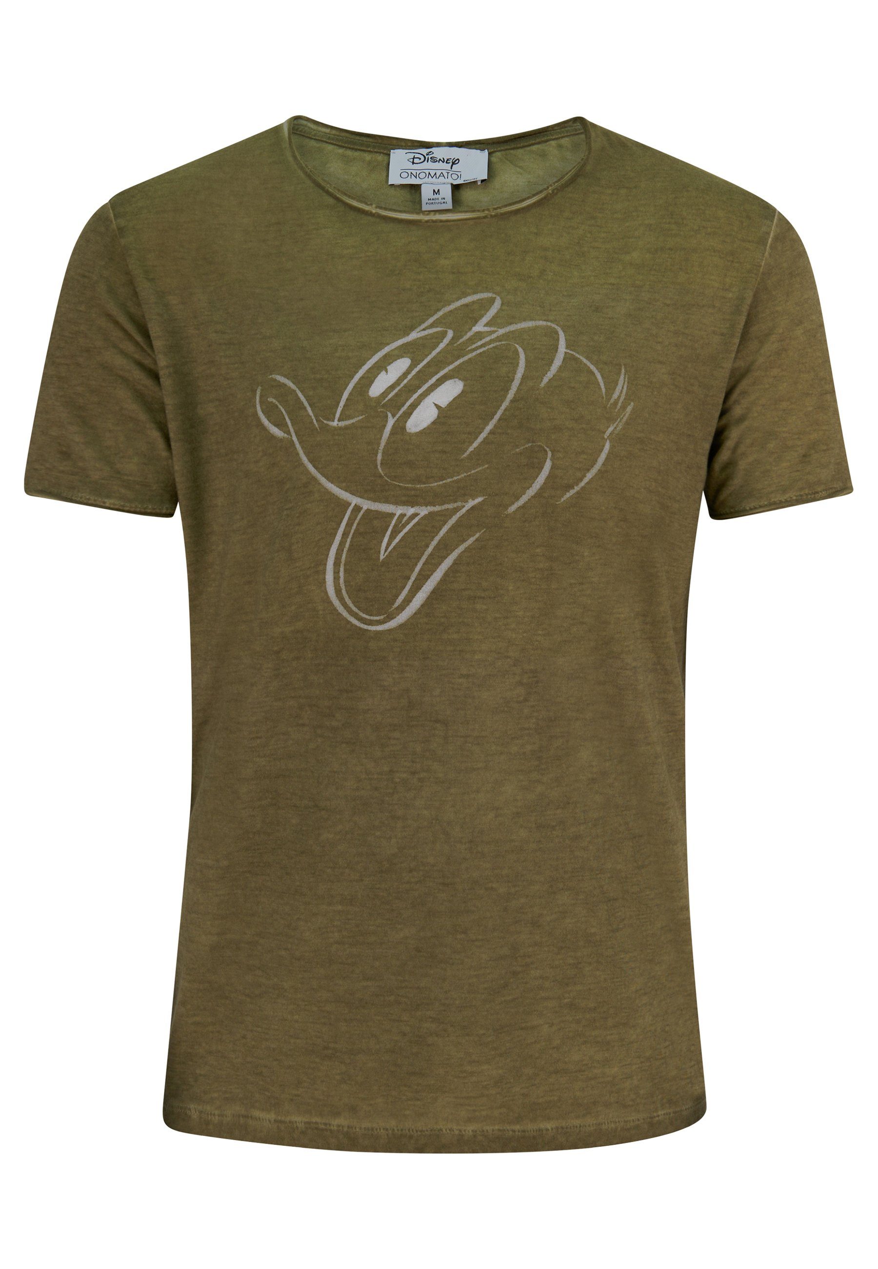 ONOMATO! T-Shirt Donald Duck Herren T-Shirt Kurzarm-Shirt