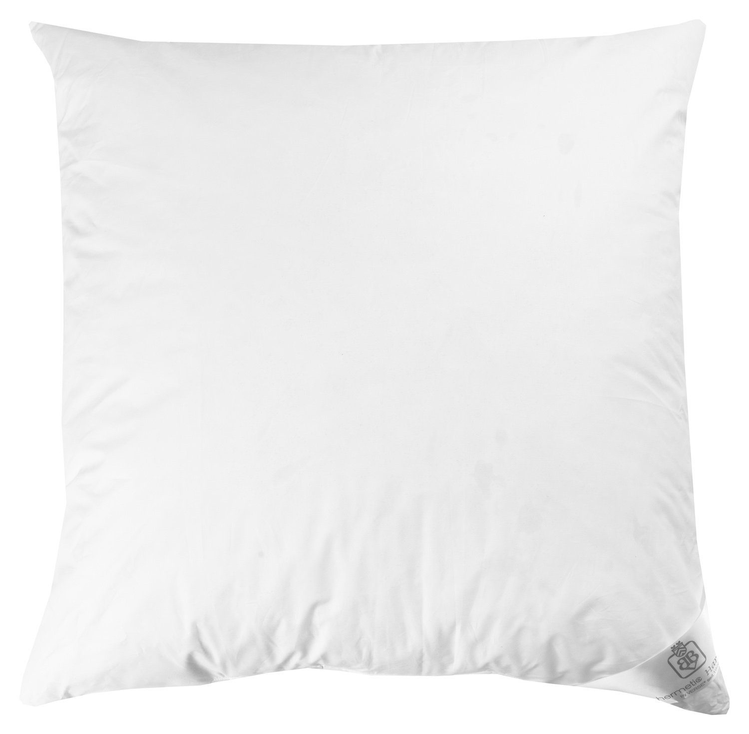 Bielefelder Bettfedern-Manufaktur Verse GmbH Kopfkissen FLOCKE, 80 x 80 cm, Made in Germany, Füllung: Daunenfedern, Federn, Bezug: Baumwolle, Bauchschläfer, Rückenschläfer, Seitenschläfer