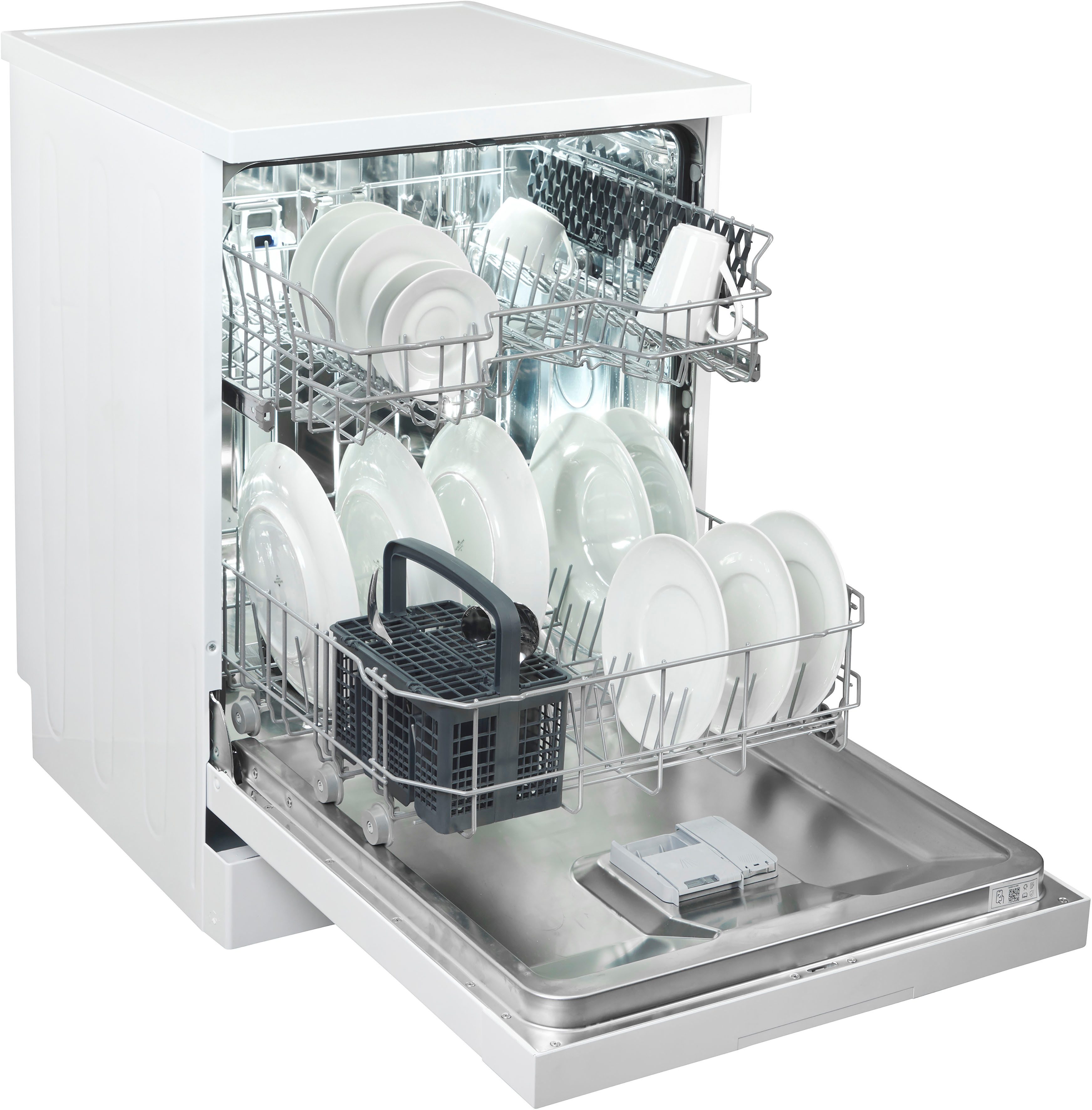 BEKO Standgeschirrspüler DFN04321W, 12,9 l, 13 Maßgedecke, WaterSafe – Schutz vor Wasserschäden durch automatische Abschaltung – Bild 4 von 5