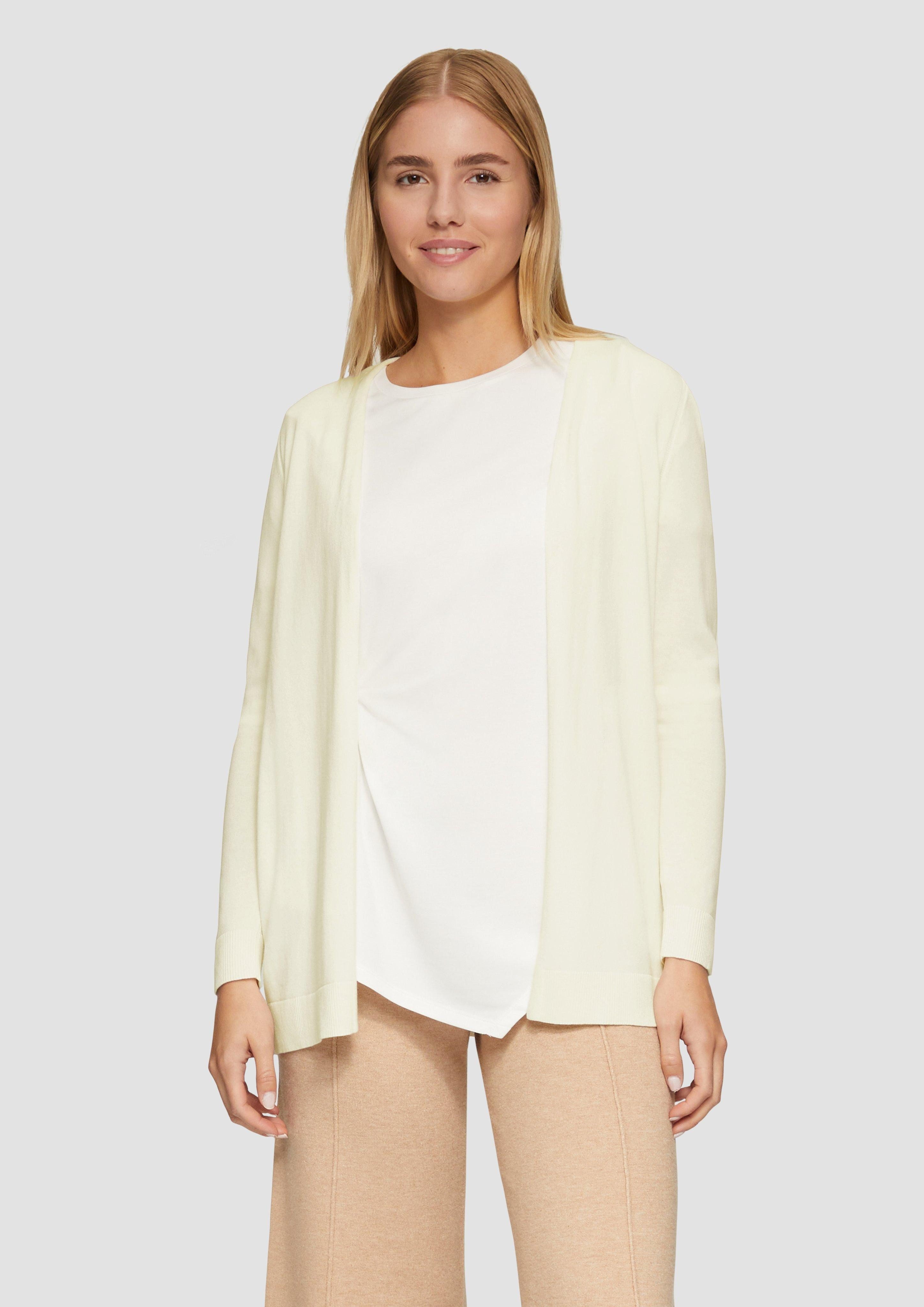 s.Oliver Strickjacke Cardigan aus Baumwollmix günstig online kaufen