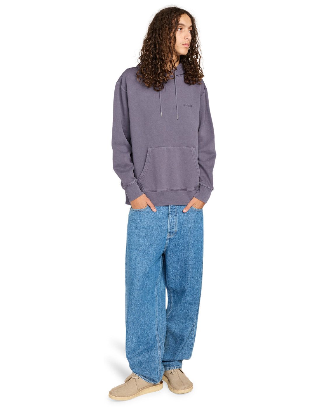 Element Kapuzensweatshirt Lowcase Pigment