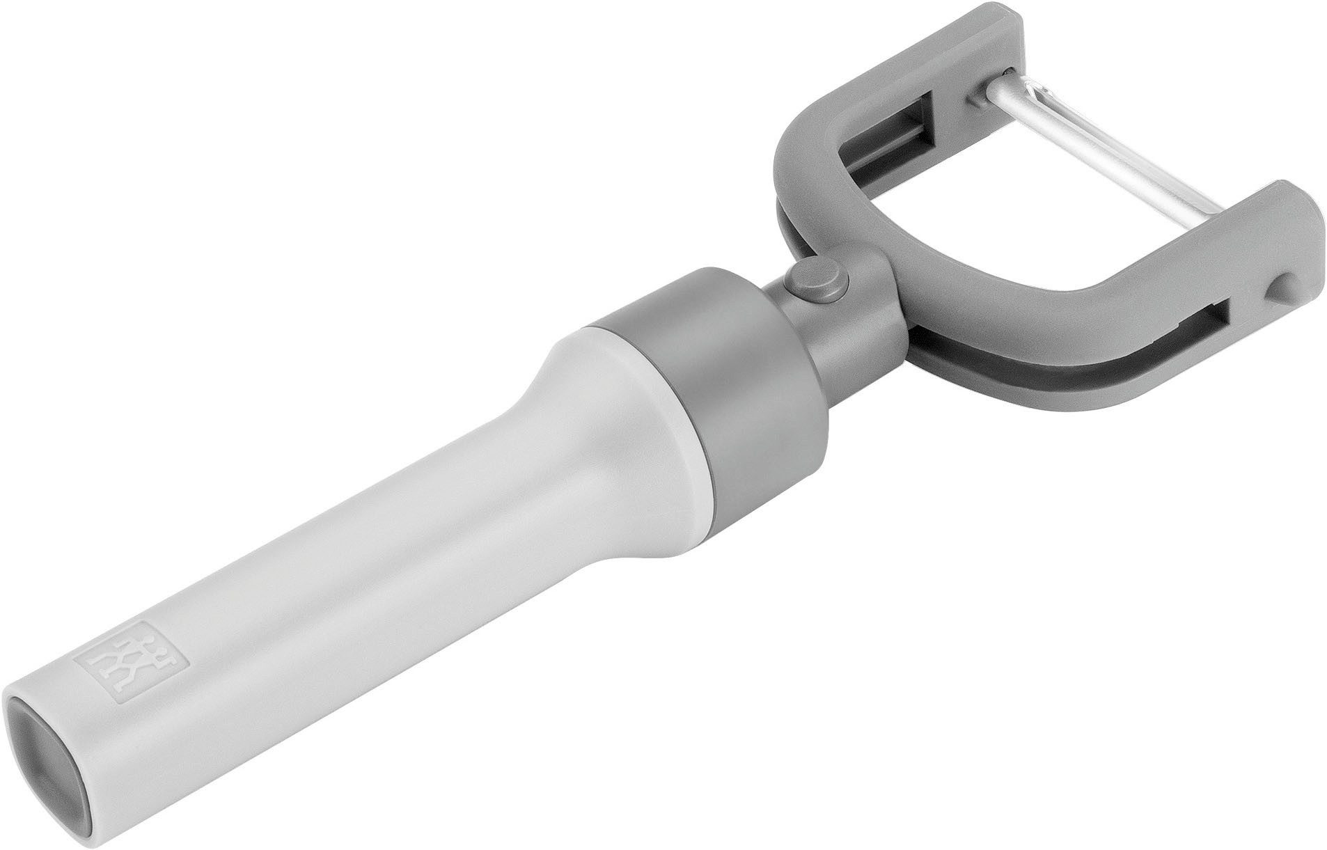 Zwilling Овощечистка Z-Cut, (2-in-1-Sparschäler, Schutzhülle), 2-in-1, Lang- und Querschäler in einem, für Links- und Rechtshänder