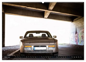 CALVENDO Wandkalender Porsche 944 S2 (Premium, hochwertiger DIN A2 Wandkalender 2023, Kunstdruck in Hochglanz)