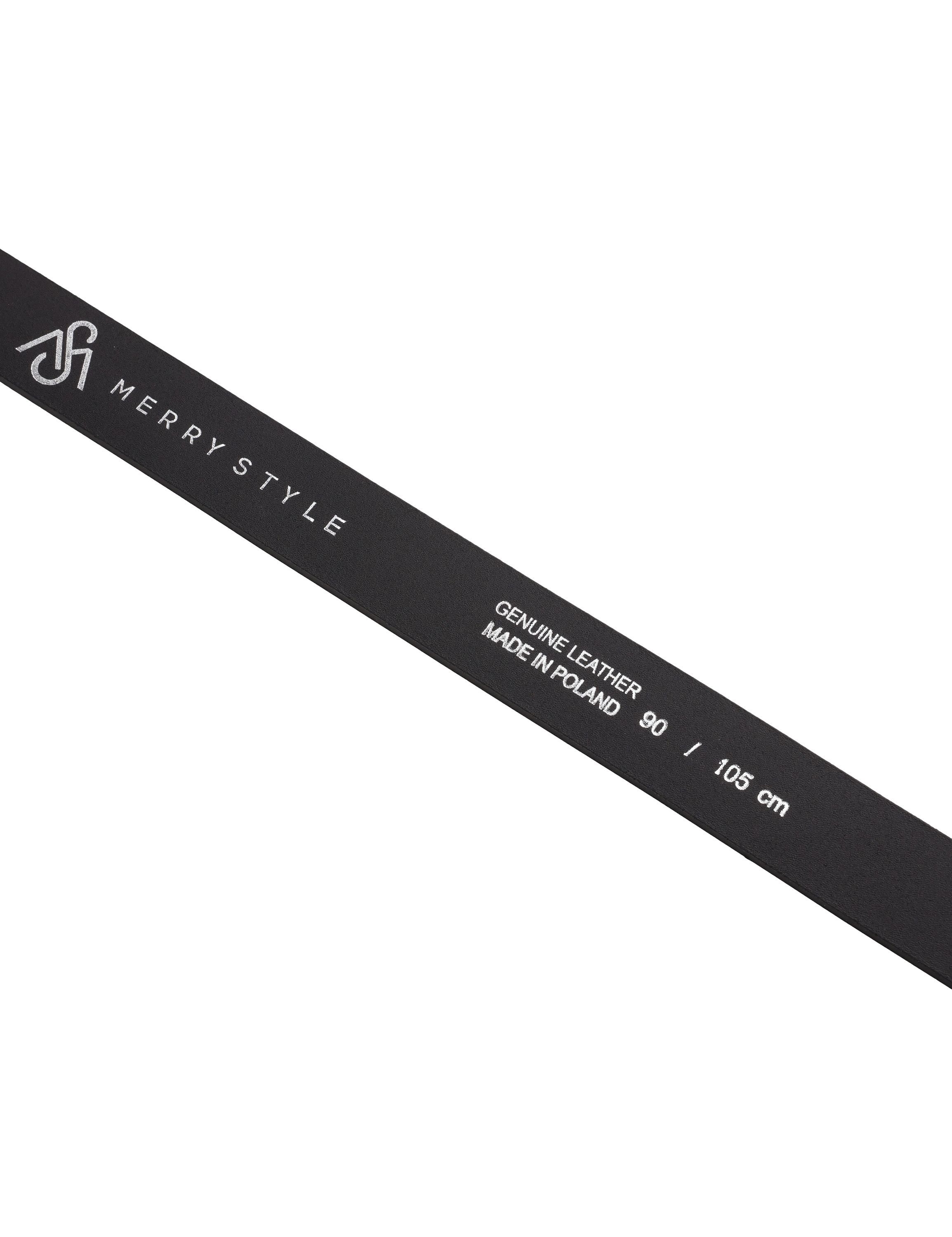 Merry Style Ledergürtel Damen Gürtel Ledergürtel 3 cm Breit D41 (1-St)