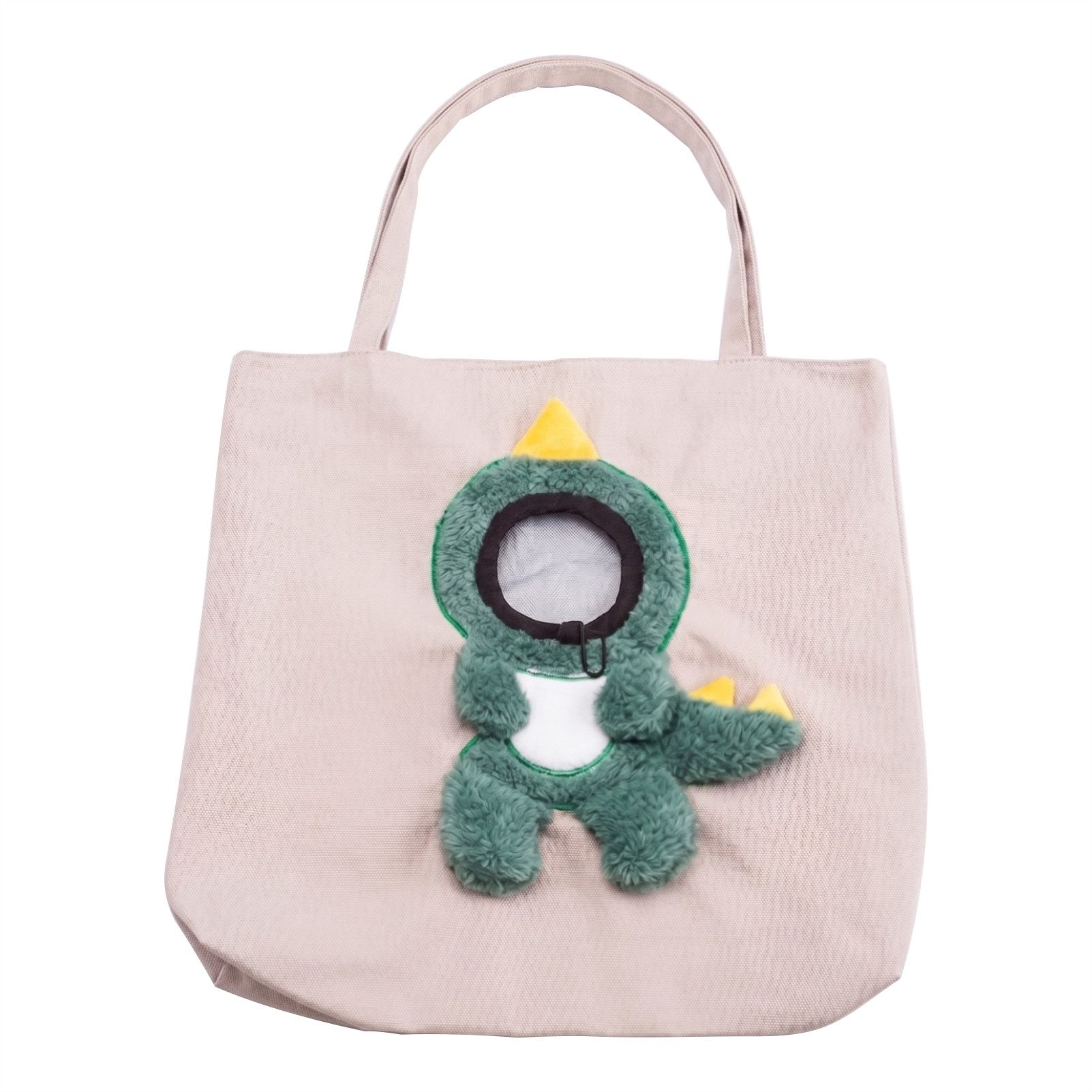 Jumpeak Tiertransporttasche Haustier Tasche mit Schnappverschluss,verstellbarer Kordelzug,klein, Handtasche,mehrere Größen,atmungsaktiv,klappbar,für Hunde & Katzen