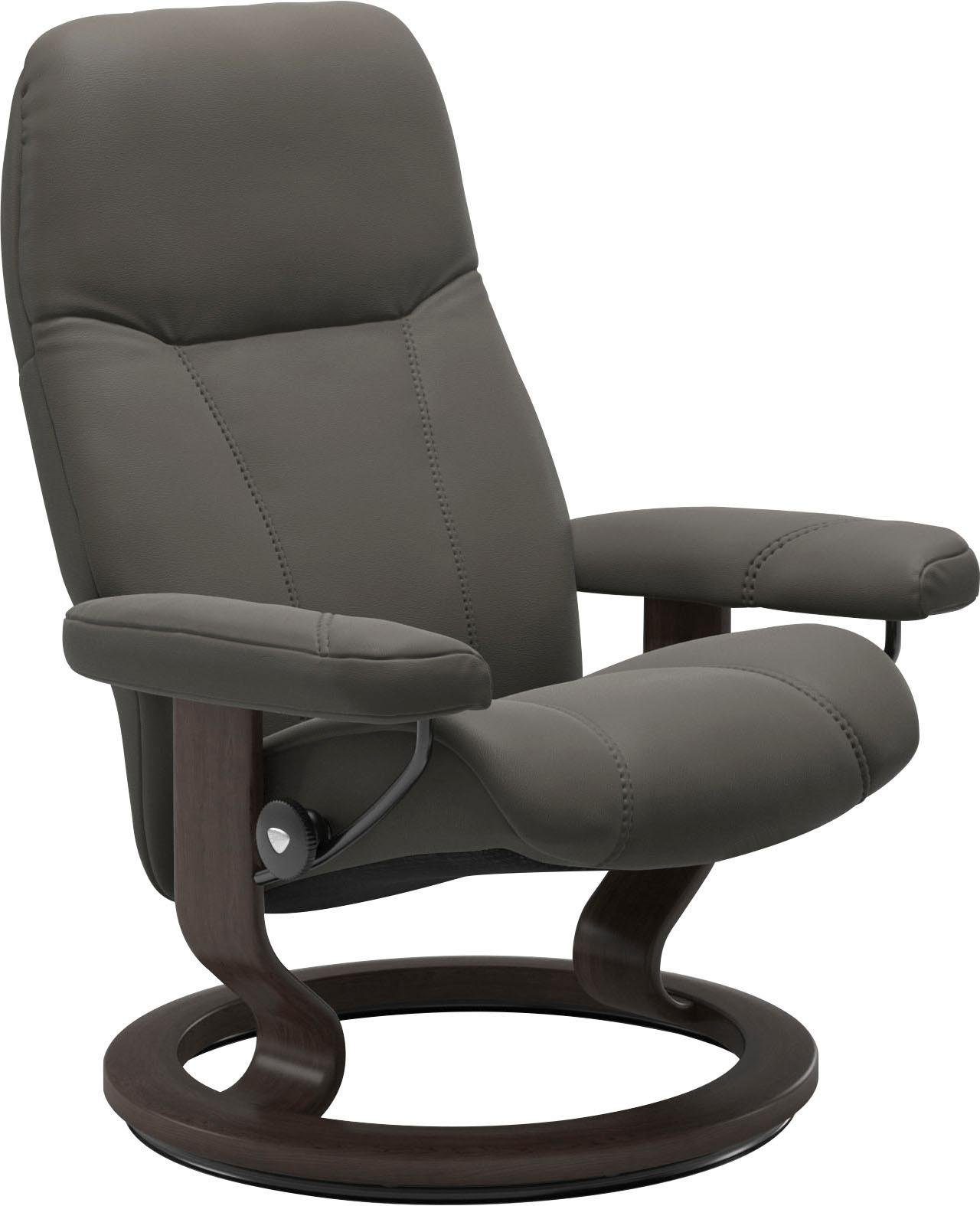 Base, L, mit Classic Gestell Relaxsessel Größe Wenge Consul, Stressless®
