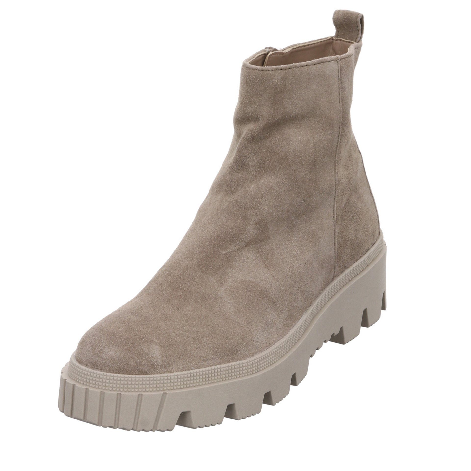 Gabor Elegant Boots Veloursleder Stiefelette (dust) Damen salbei Stiefeletten (07301882) Freizeit Schuhe