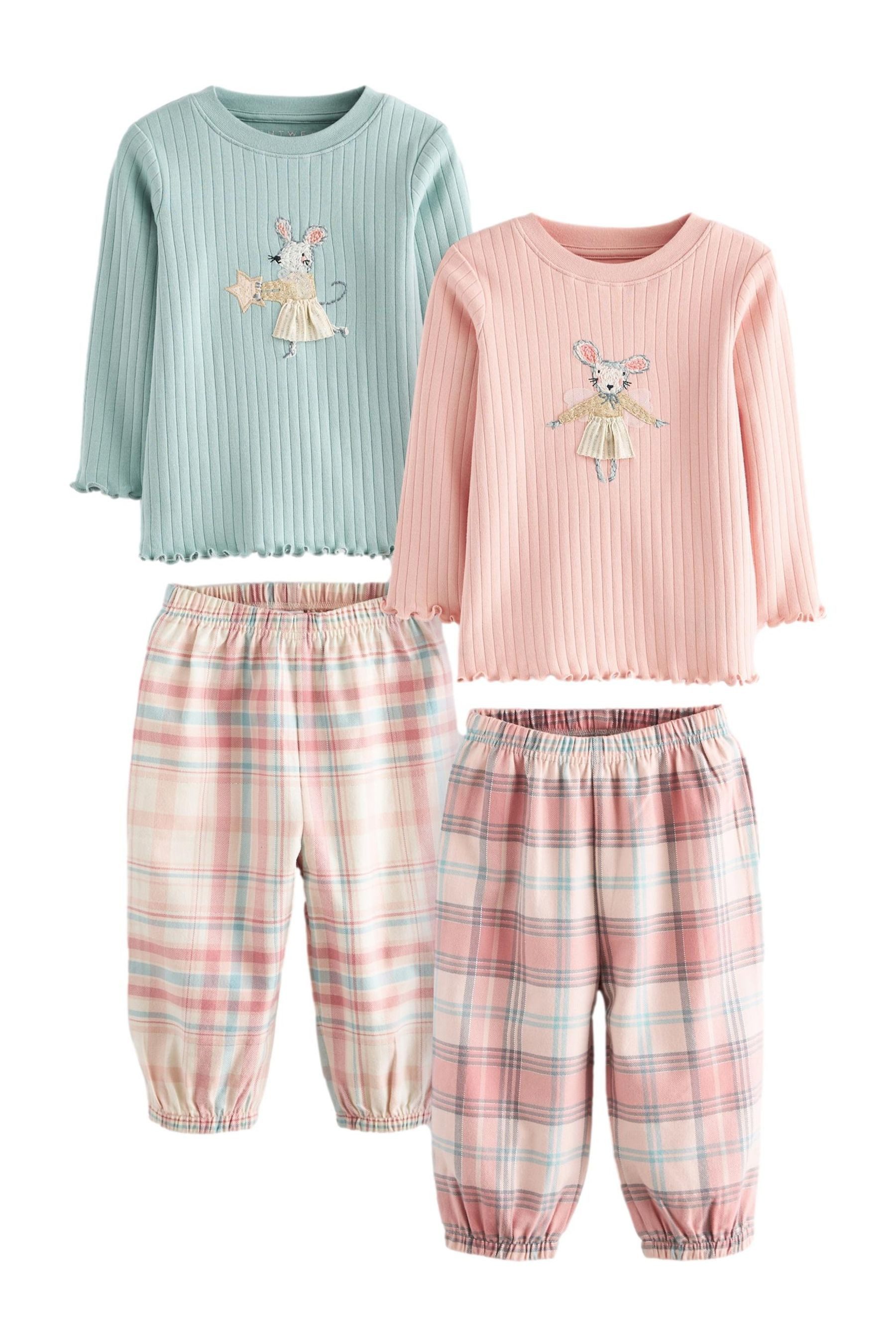 Pyjama 2er-Pack gewebte Schlafanzughose