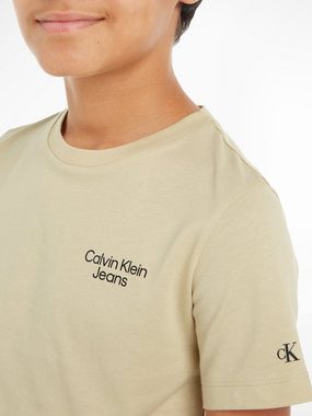 Calvin Klein Jeans T-Shirt CKJ STACK LOGO T-SHIRT für Kinder bis 16 Jahre