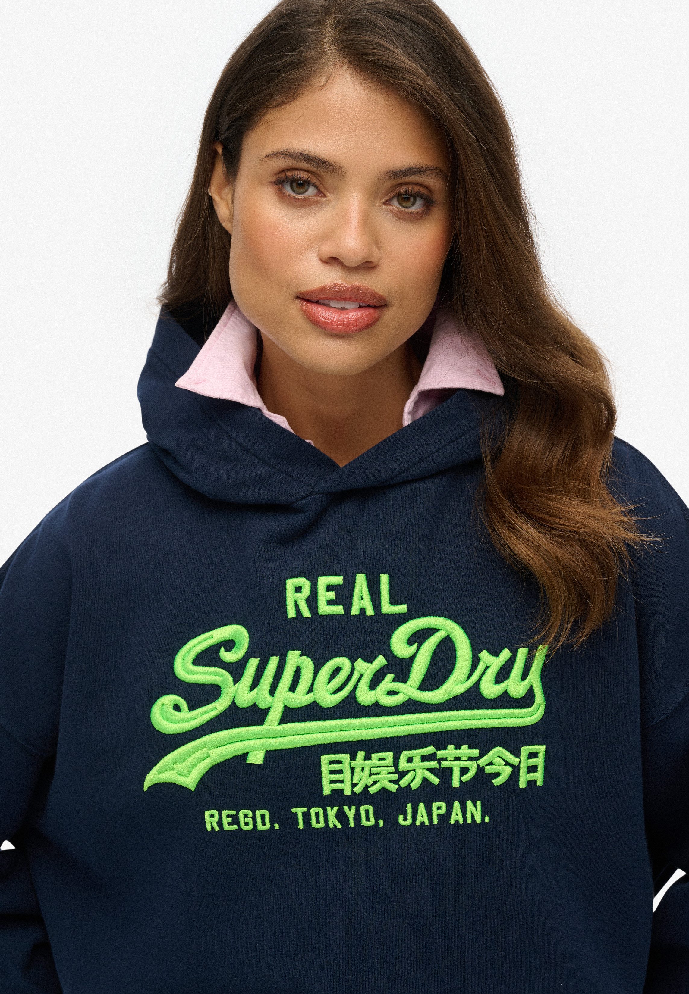 Superdry Kapuzensweatshirt VL NEON RELAXED HOOD günstig online kaufen