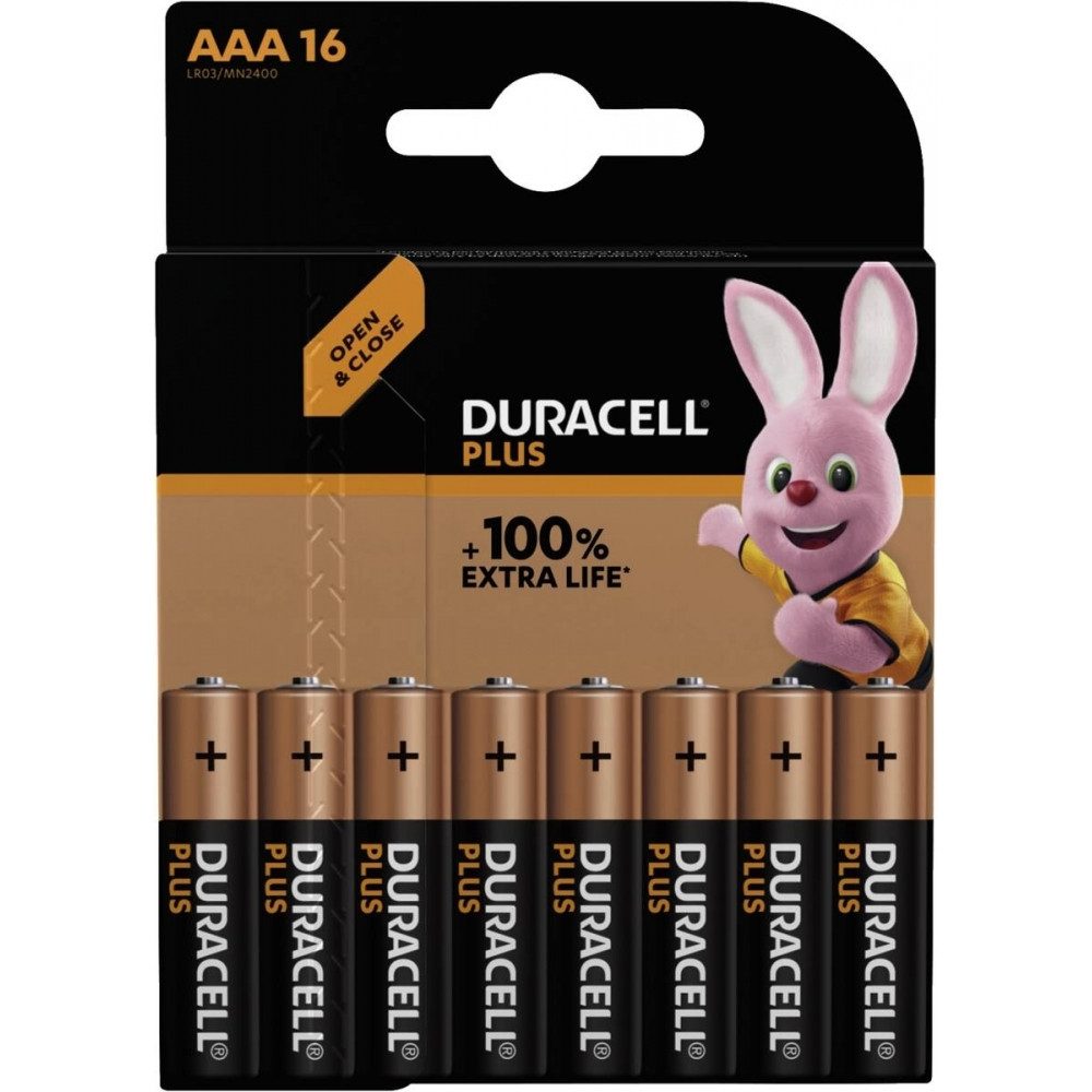 Duracell Plus-AAA CP16 Batterien. Batterie