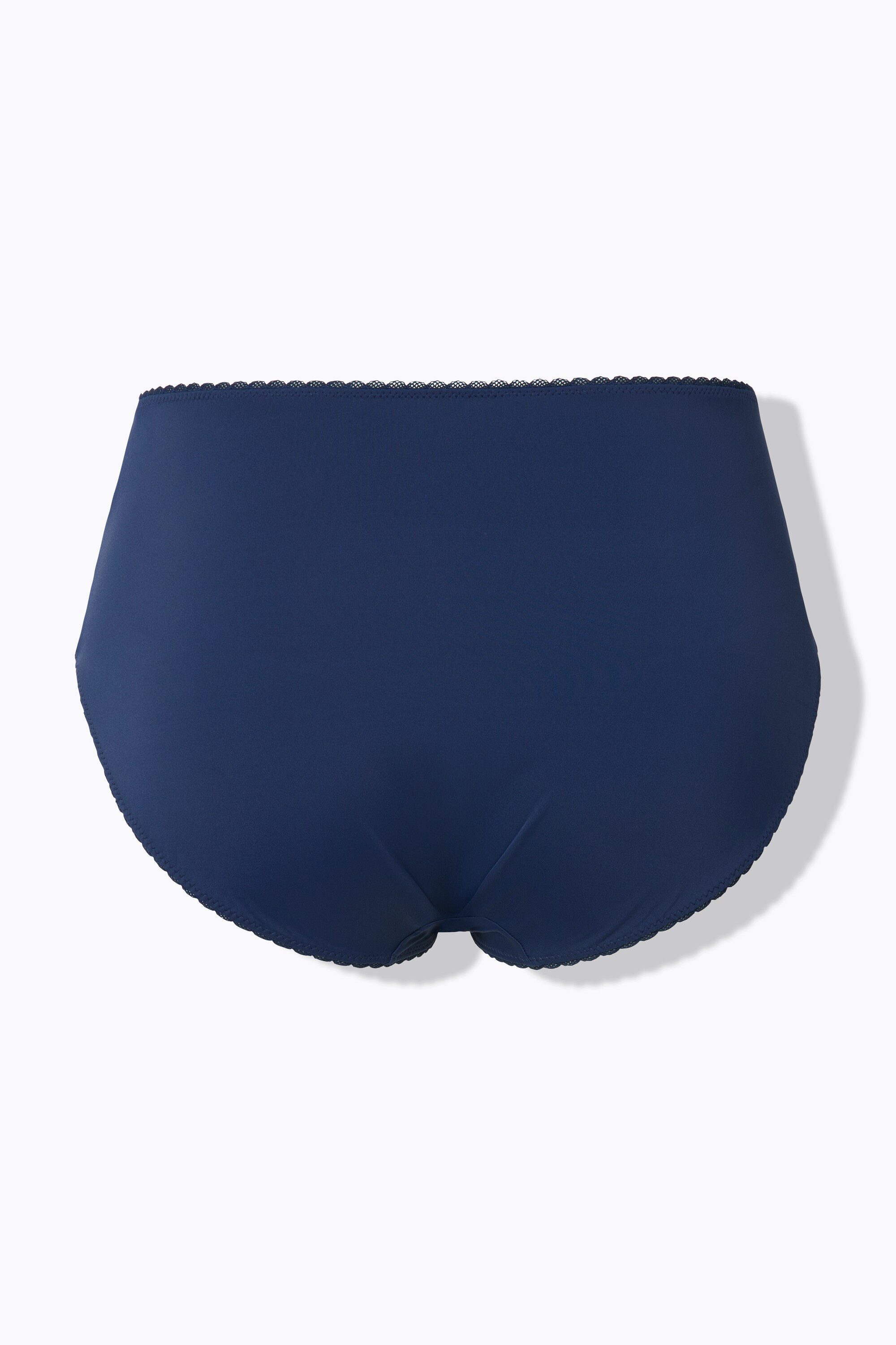 Ulla Popken Slip Midislip Spitzeneinsatz Mikrofaser