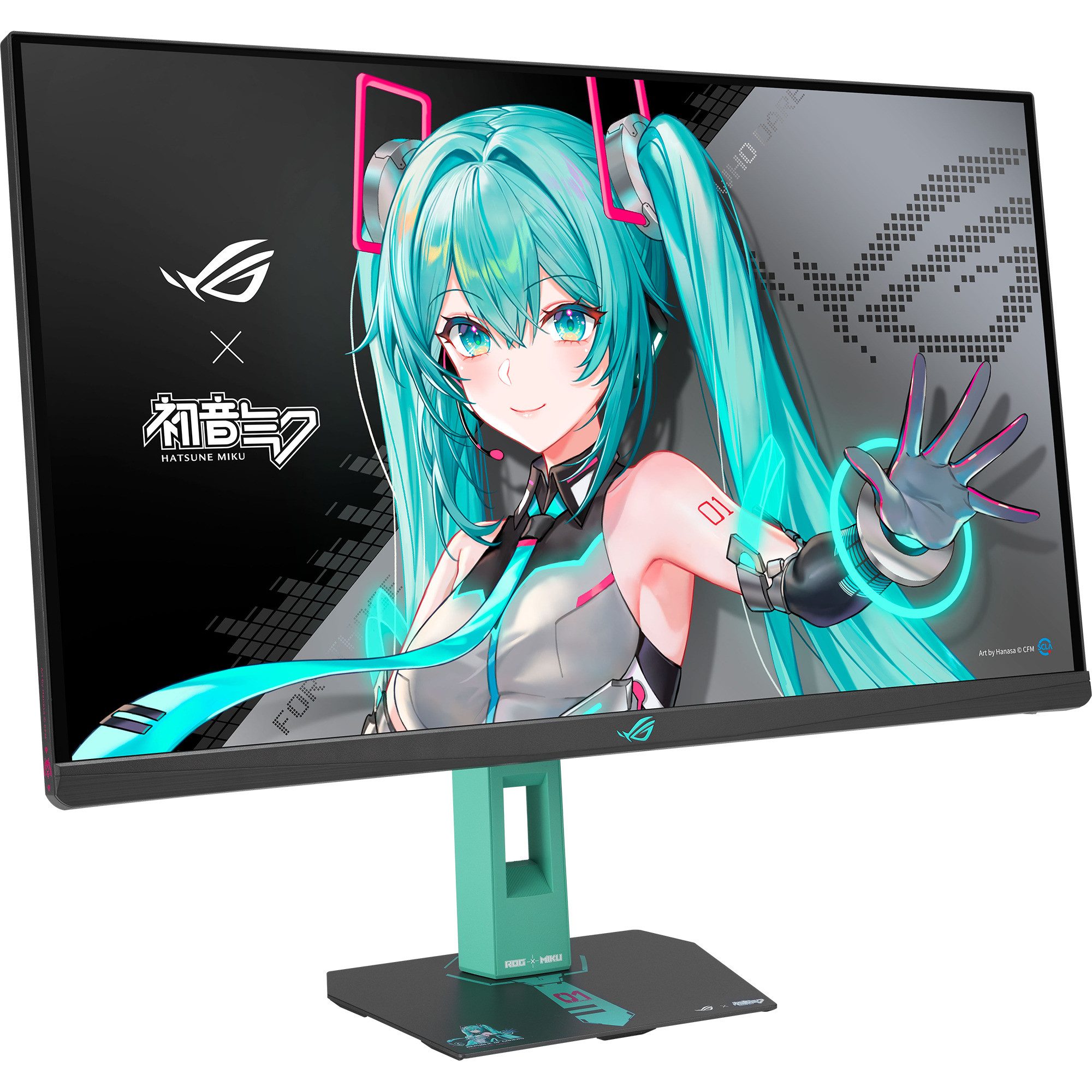 Asus ASUS ROG Strix XG27ACMEG-G Hatsune Miku Edition, TFT-Monitor (2560 x 1440 px)