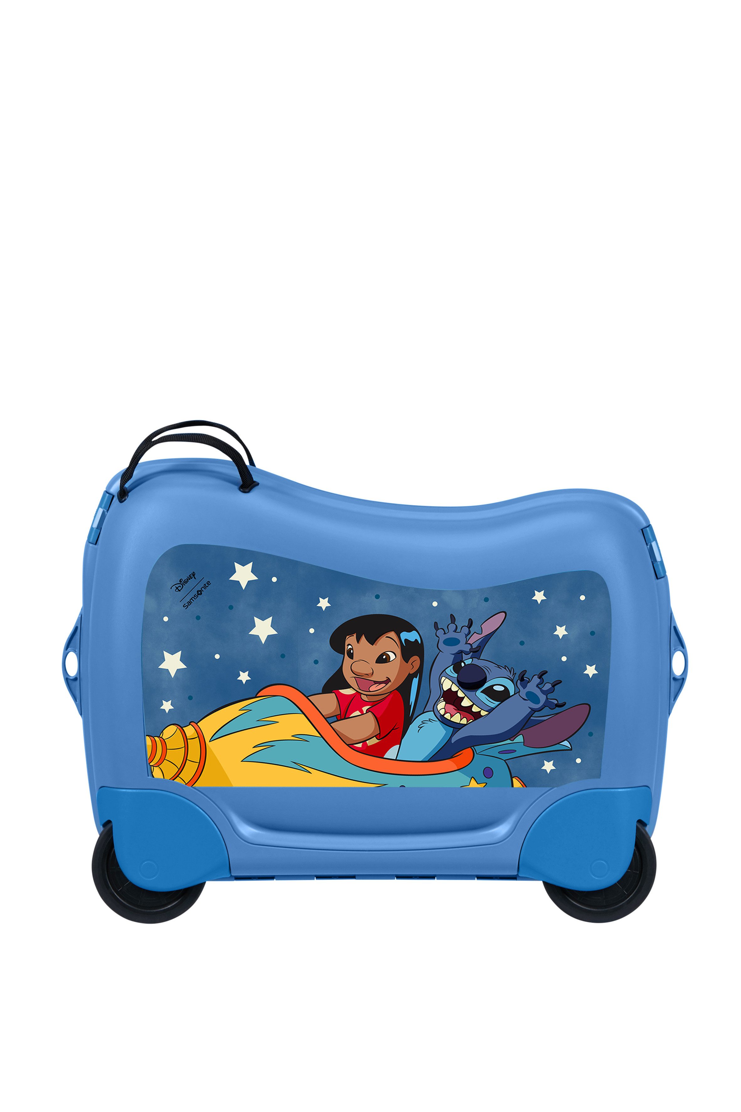 Samsonite Kinderkoffer DREAM2GO DISNEY, Frozen Magic, 4 Rollen, mit geräumigem Hauptfach, mit Kreuzspannbändern, mit Haltegurt außen