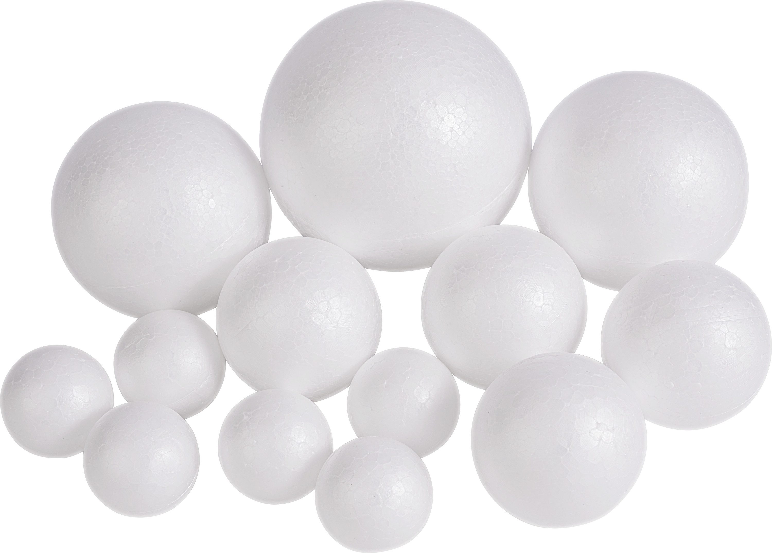 VBS Styropor-Teil Kugel-Set, 13 Teile
