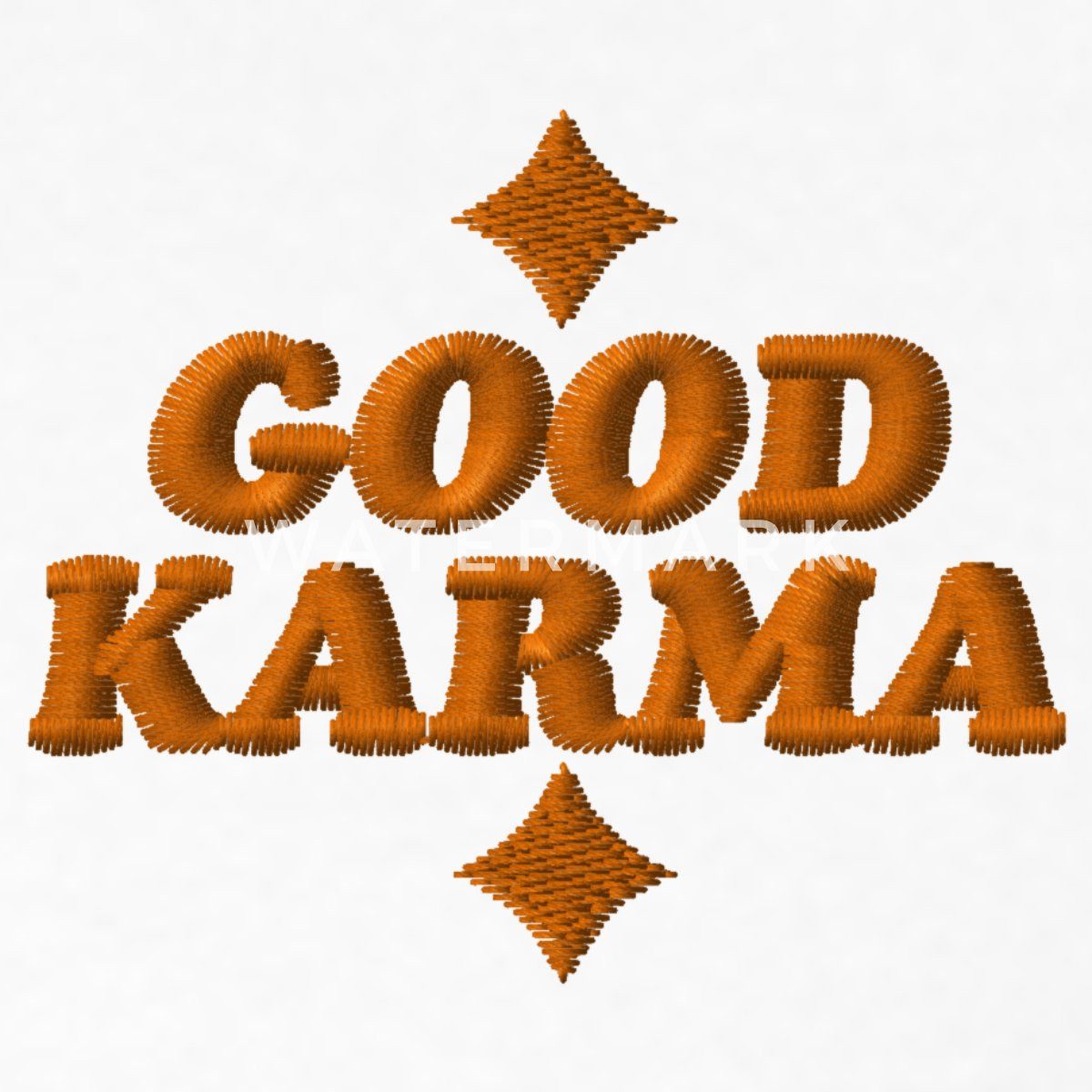 Spreadshirt T-Shirt Good Karma Positives Retro Motiv Mit Sternen Oversize Unisex T-Shirt (1-tlg)