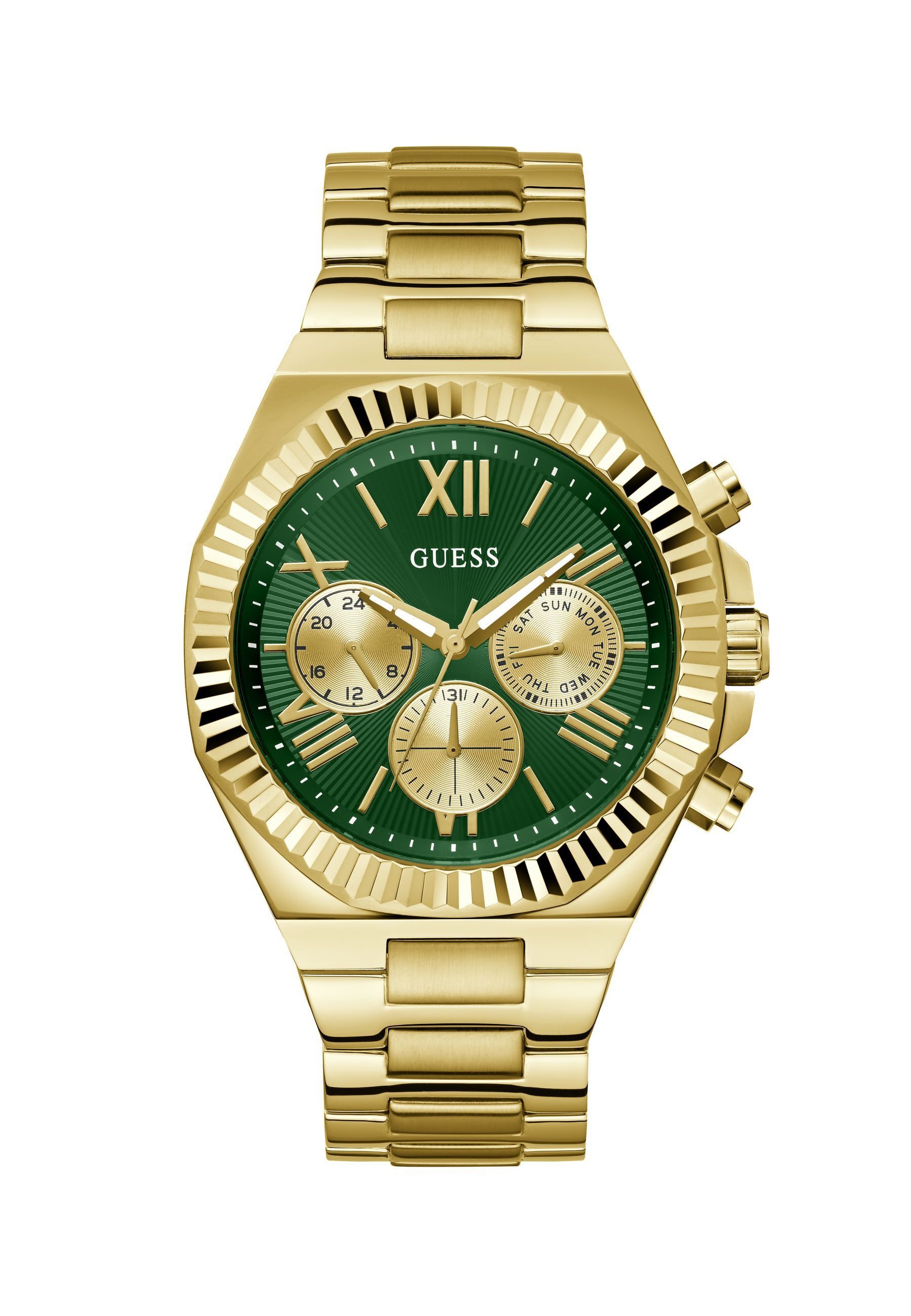 Guess Quarzuhr EQUITY, (1-tlg., Not a set – not applicable to this product), Multifunktion