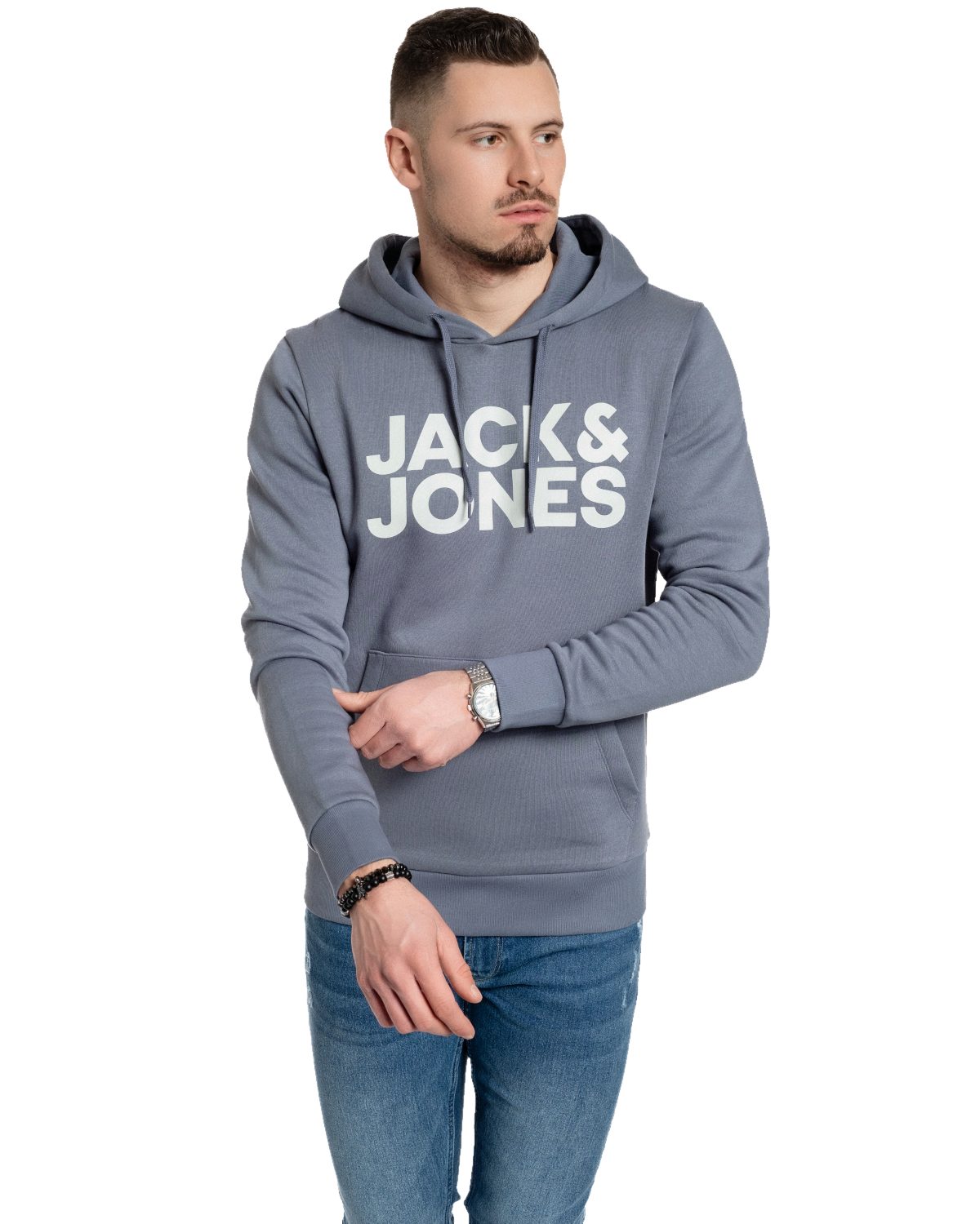 Jack & Jones Kapuzenpullover stilvolle Hoodies mit Logoprint (Spar Set, Dop günstig online kaufen