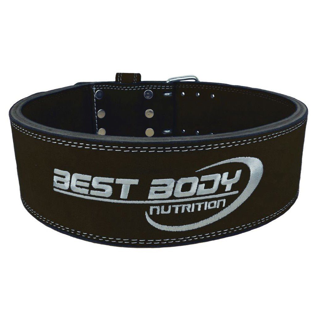 Best Body Nutrition Ledergürtel Dreikampfgürtel - schwarz - Stück günstig online kaufen