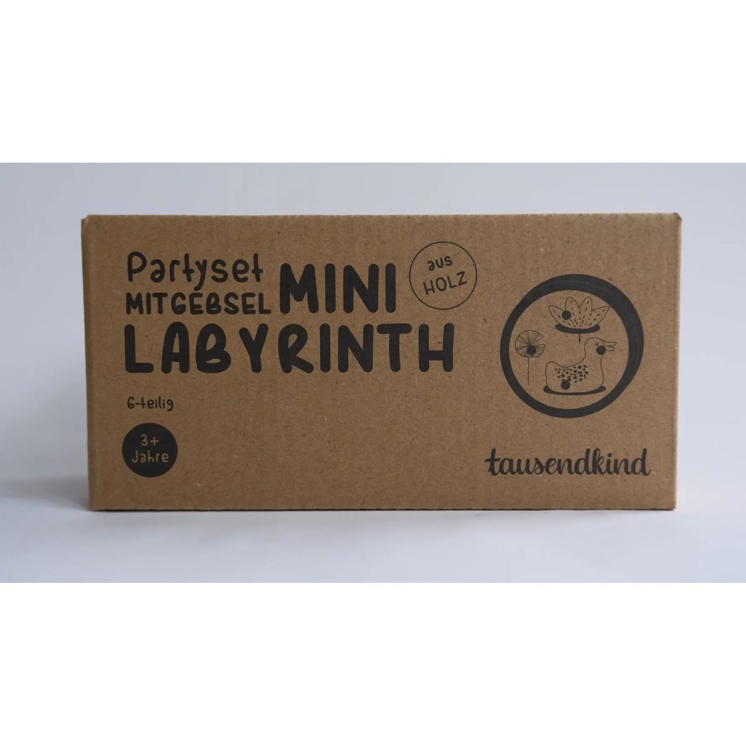 Spiel Geschicklichkeitsspiel MINI LABYRINTH 6er-Set