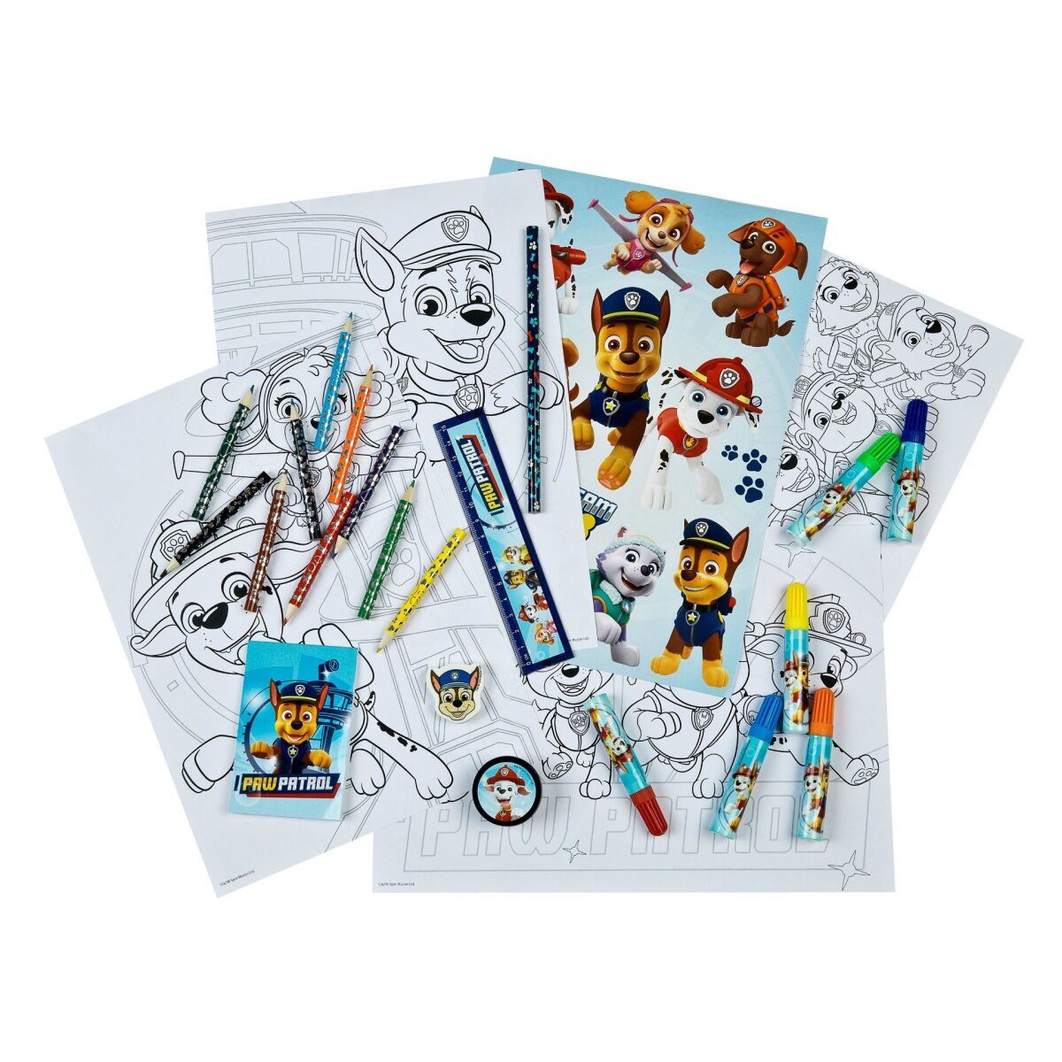 PAW PATROL Kreativset Paw Patrol Schreibwaren-Set 35-teiliges Kreativset