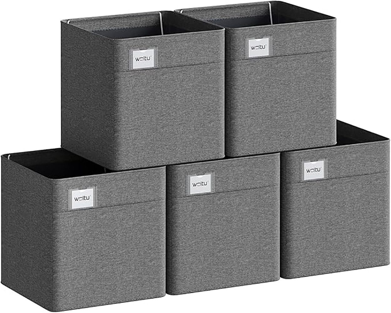 Woltu Aufbewahrungsbox (5 St), mit Griffen, günstig online kaufen