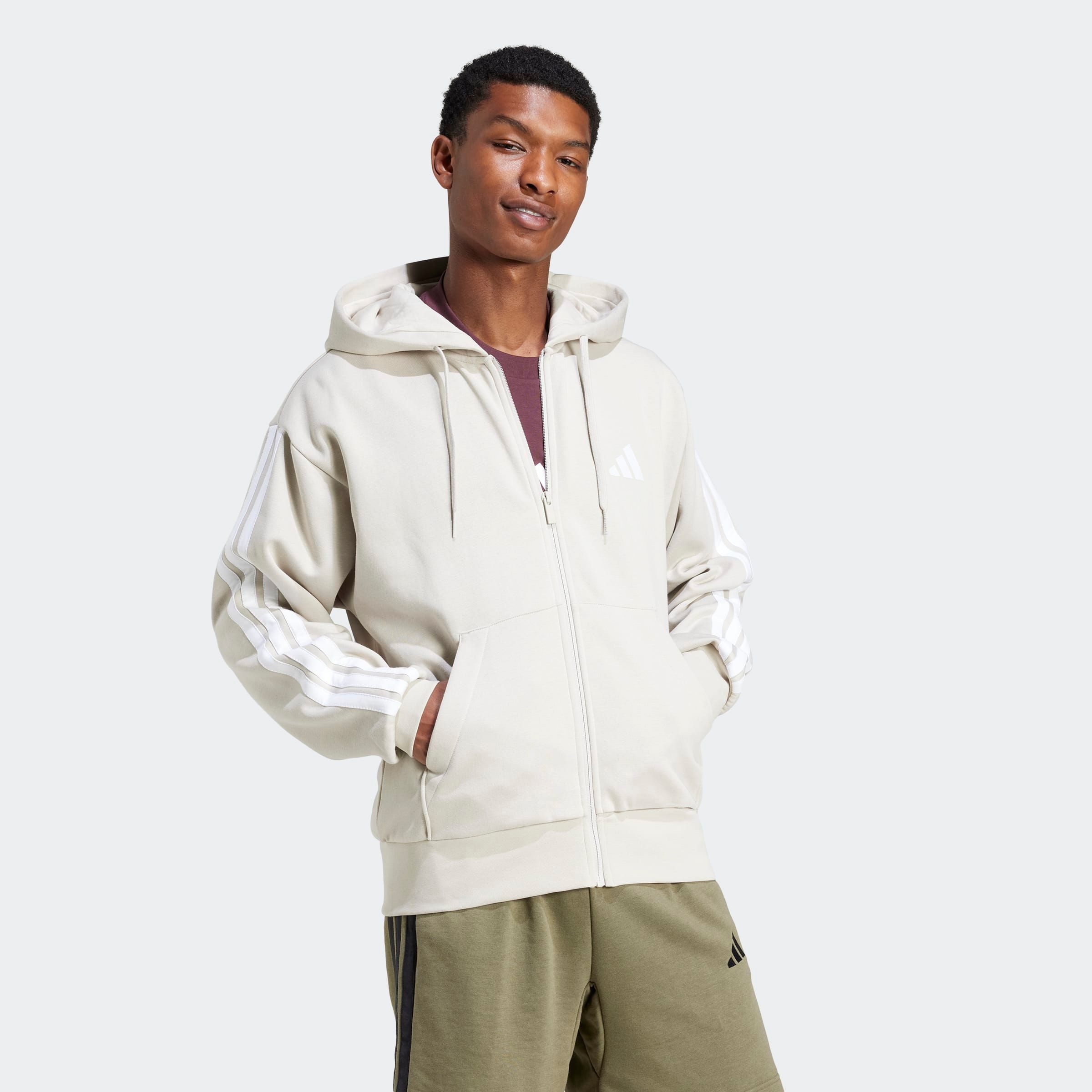 adidas Sportswear Kapuzensweatjacke M 3S FL FZ HD (1-tlg) für Laufen und Sp günstig online kaufen