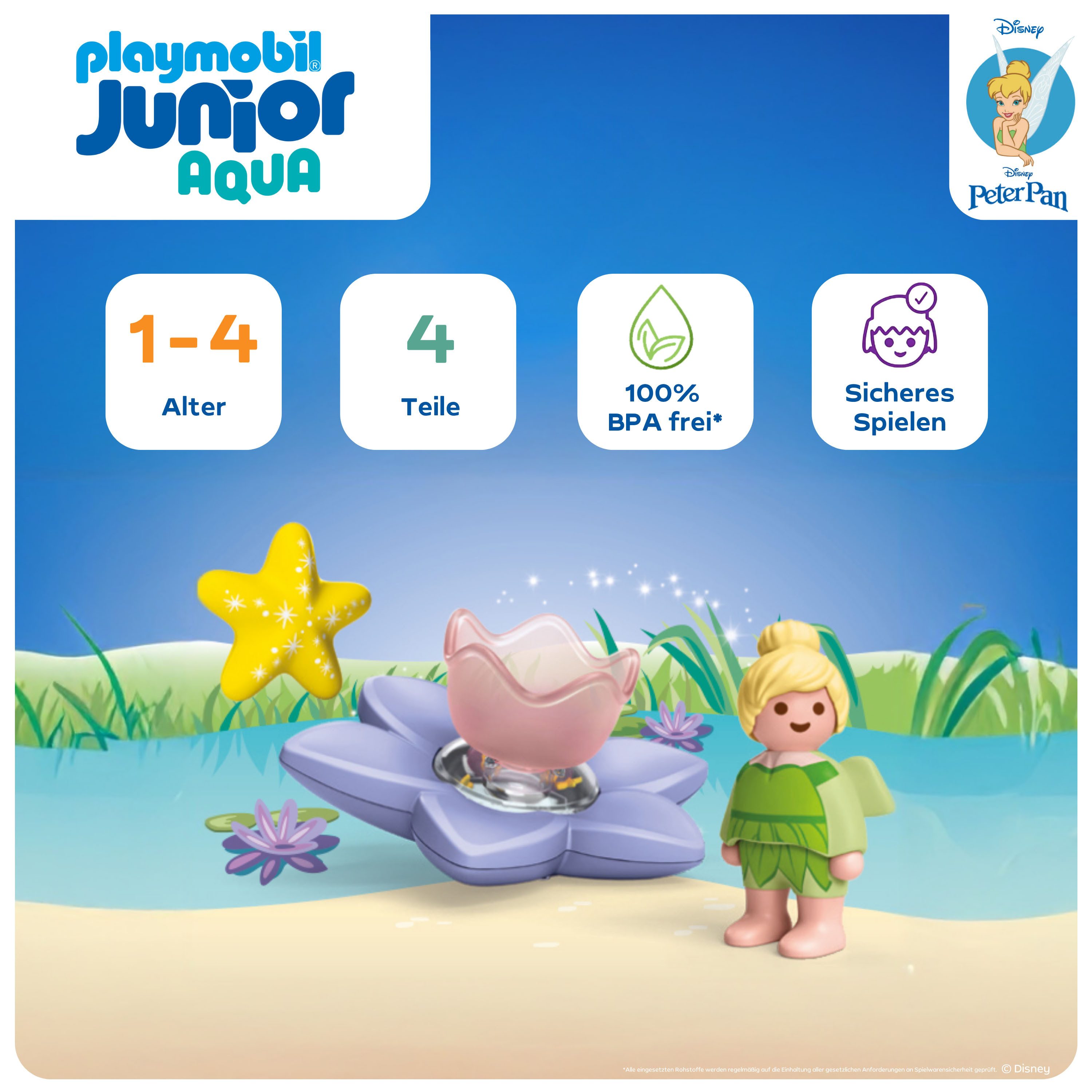 Playmobil® Tinkerbells magische Feen-Schwimmblume (71772), JUNIOR & Disney günstig online kaufen