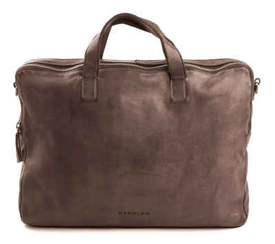 Harold's Laptoptasche Submarine, aus echtem Rindsleder