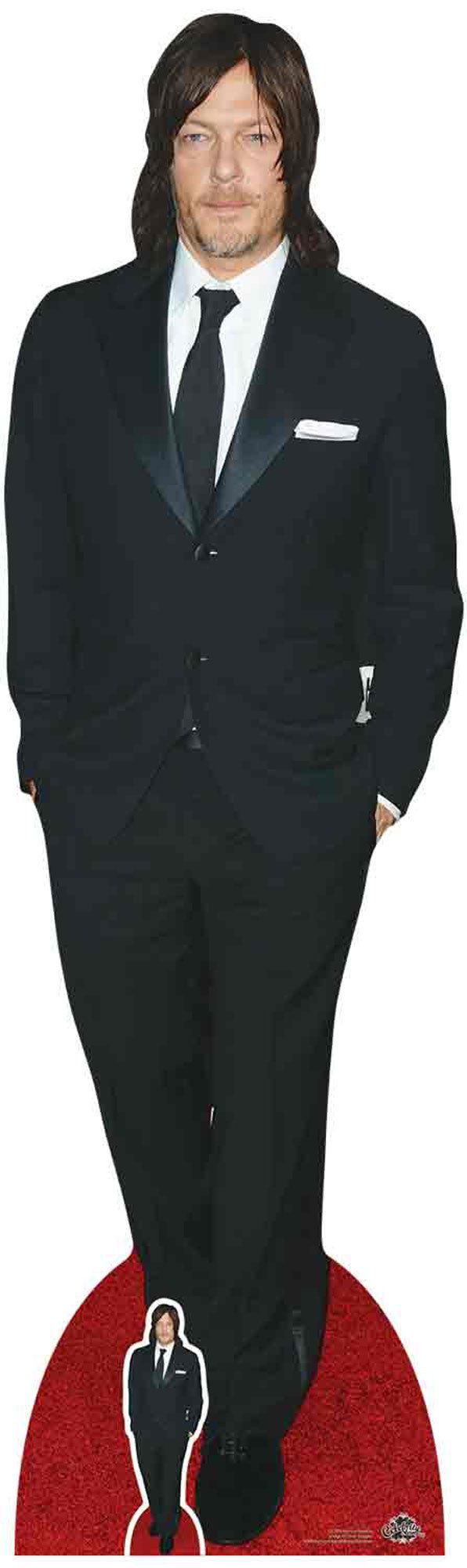 Dekofigur Walking Dead Pappaufsteller Dixon, Daryl Norman Reedus Pappaufsteller