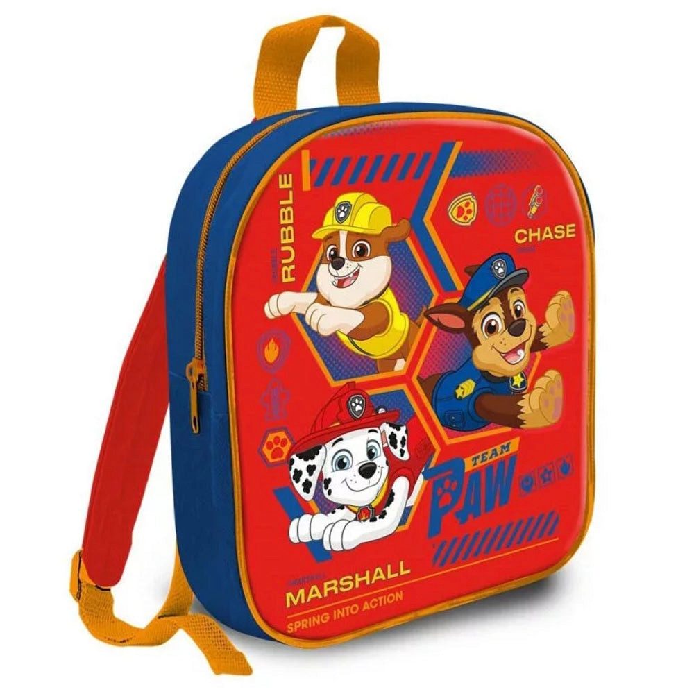 PAW PATROL Kinderrucksack Hunde Motiv Rucksack Kindergarten Tagesmutter Kinder Tasche 29cm