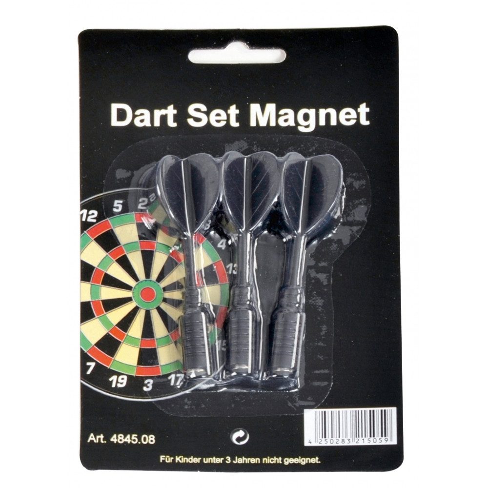Karella Dartpfeil Karella Ersatzpfeile für Magnet-Dartboard, 3 St. schwarz.