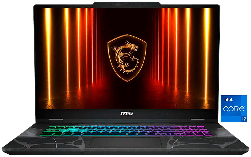 MSI Cyborg 17 B13WFKG-437 Gaming-Notebook (43,94 cm/17,3 Zoll, Intel Core i7 13620H, GeForce RTX 5060, 16 GB, 512 GB SSD)