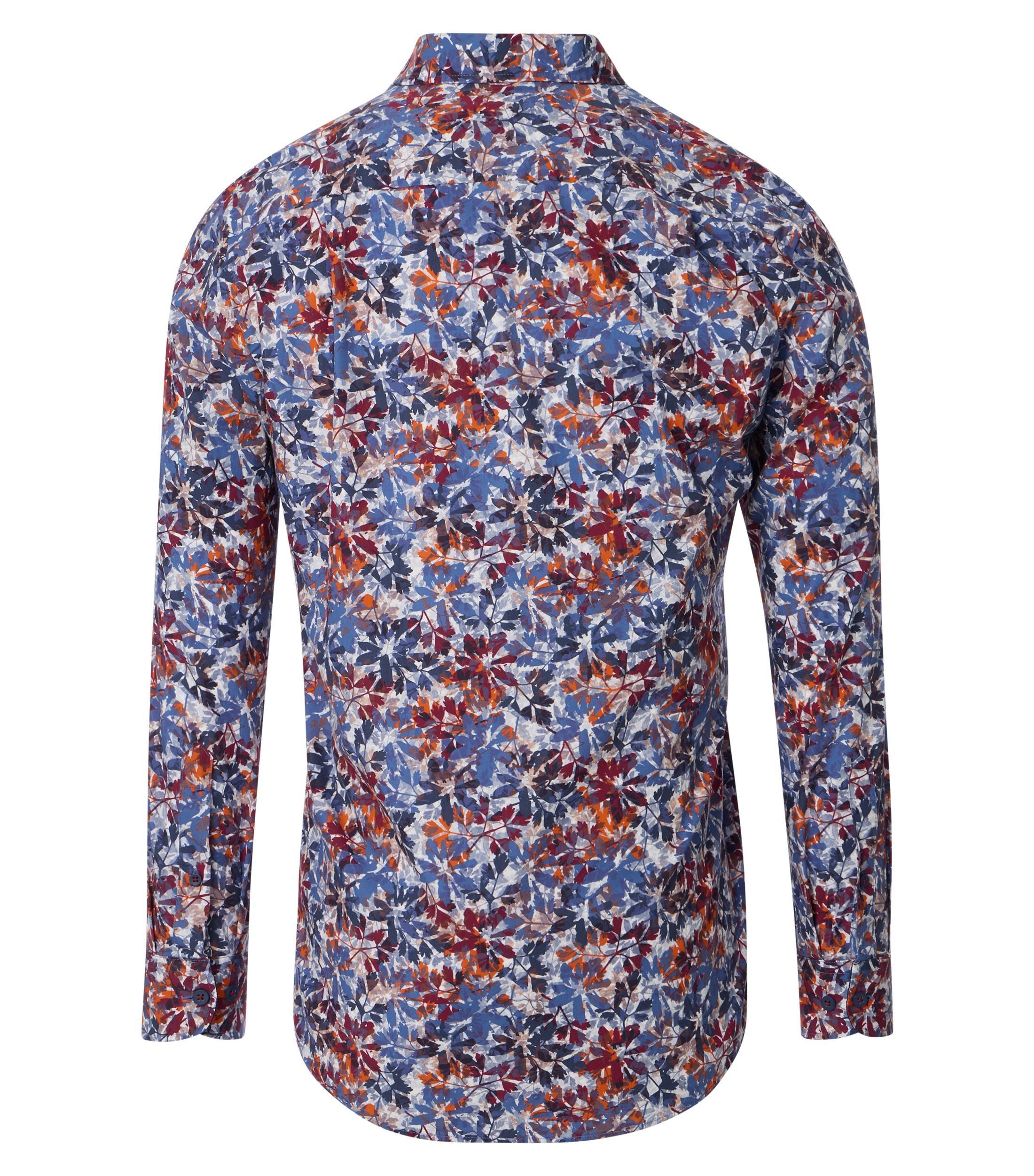 Redmond Langarmhemd Druck Modern Fit