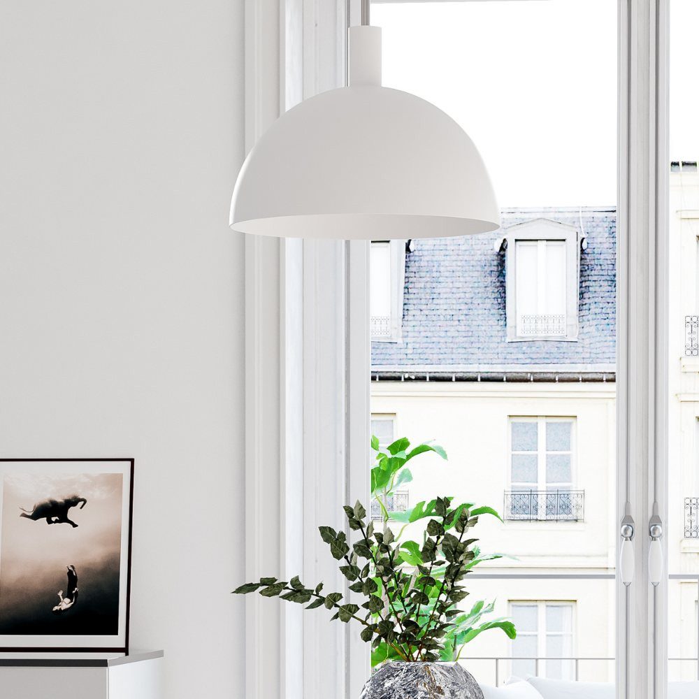 By Rydens Pendelleuchte Pendelleuchte Cabano in Weiß-matt E27