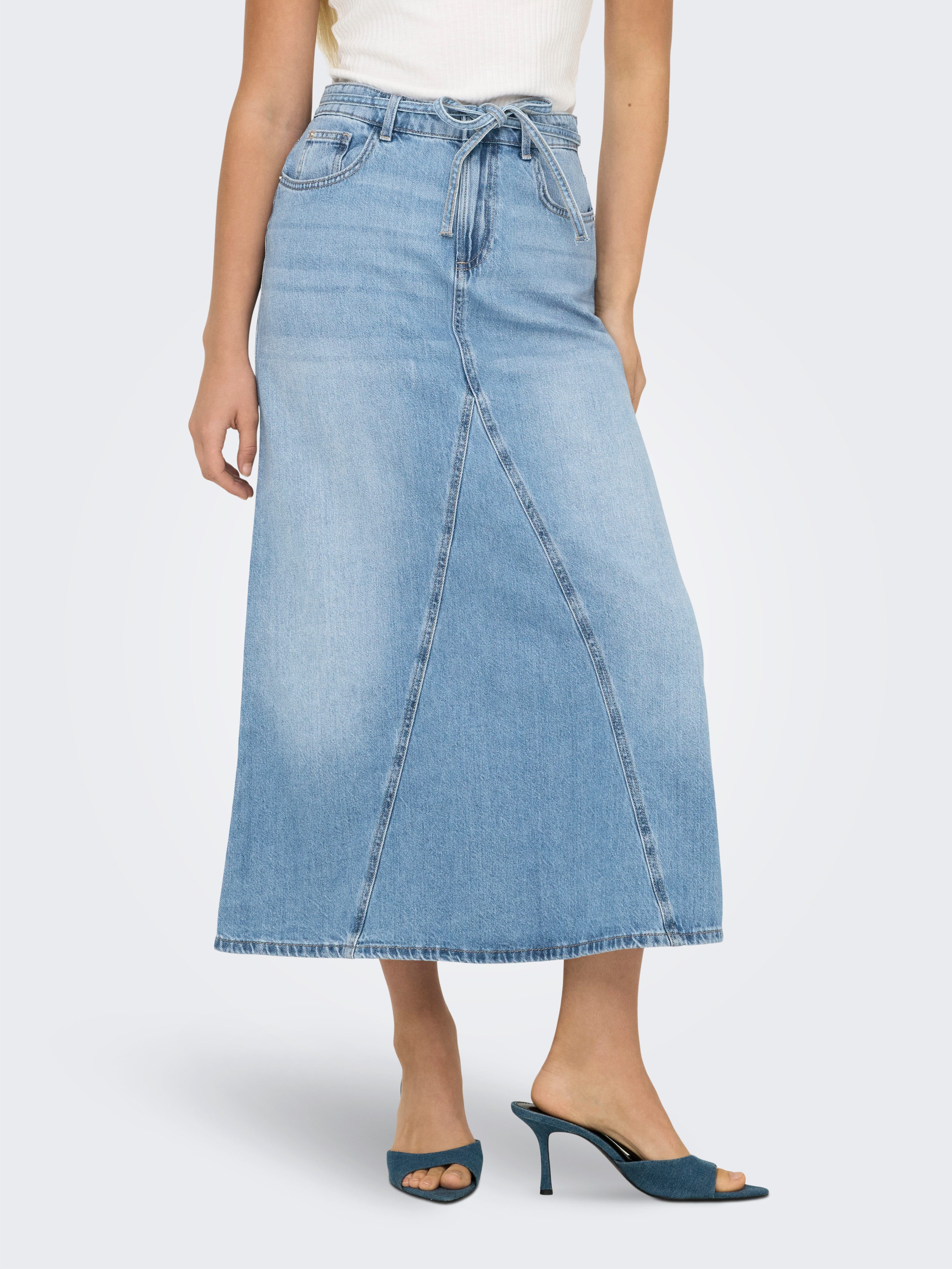 ONLY Jerseyrock ONLSOPHIA BELT HW MAXI günstig online kaufen