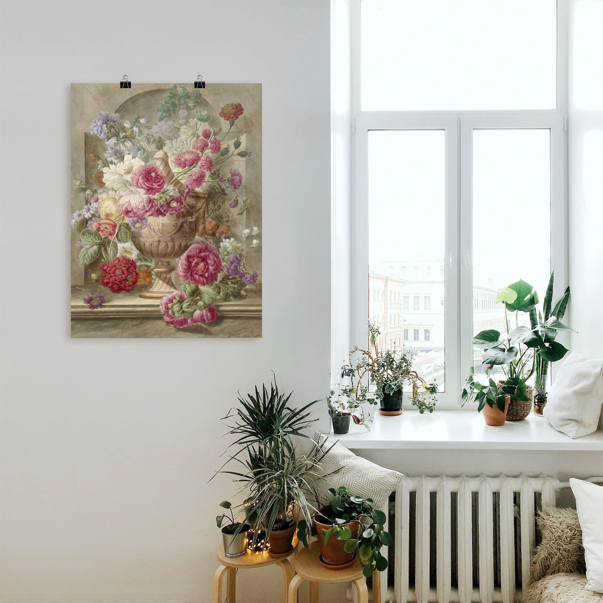 Artland Wandbild Vase mit Blumen., Arrangements günstig online kaufen