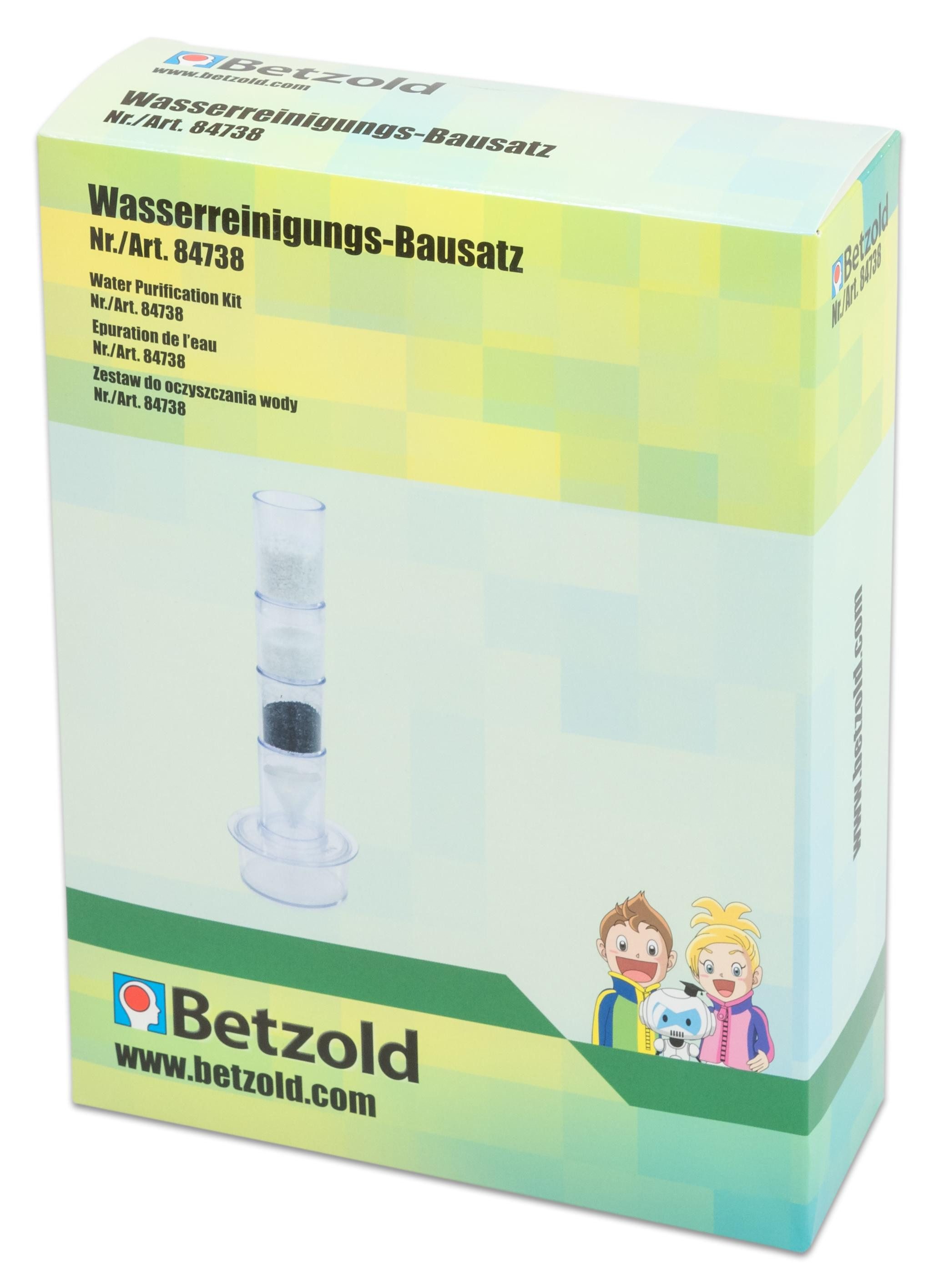 Betzold Experimentierkasten Wasserreinigungs-Bausatz