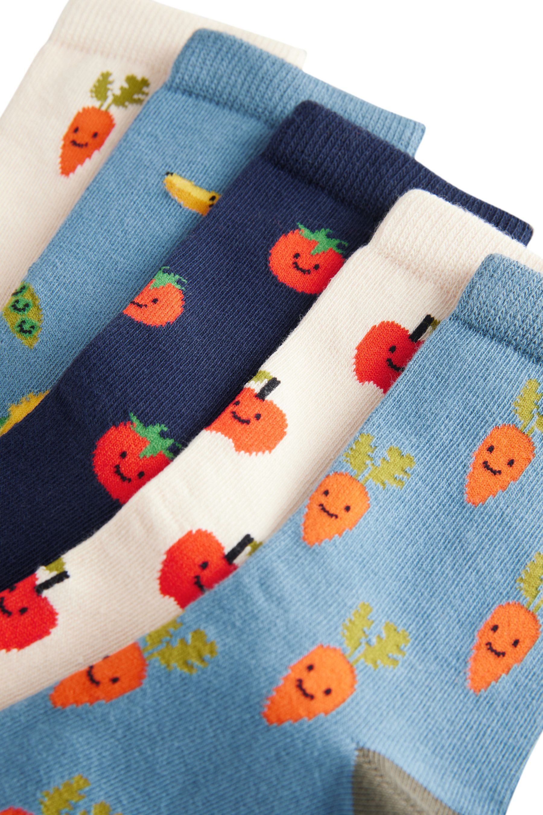 Next Kurzsocken Socken mit hohem Baumwollanteil, 5er-Pack (5-Paar)