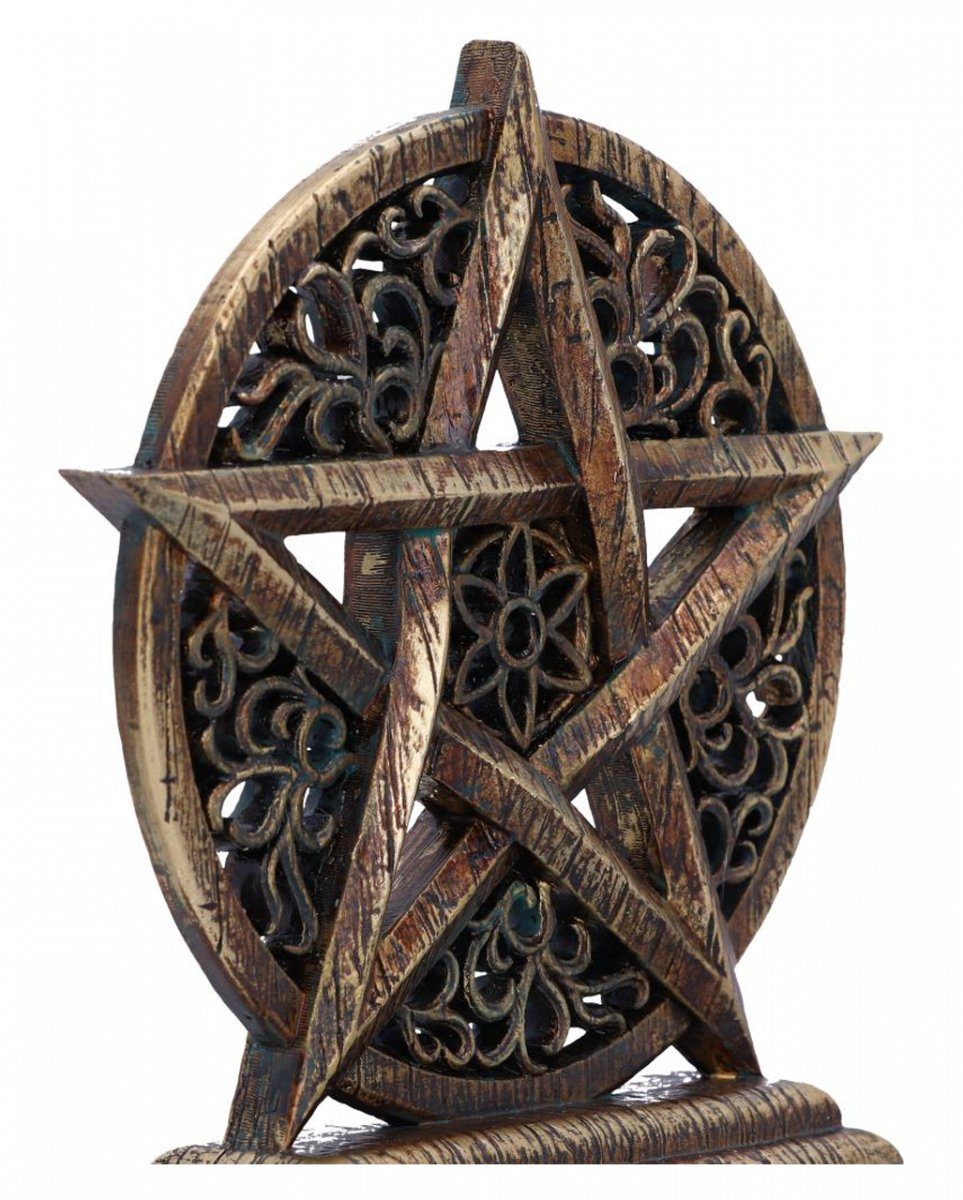 cm Horror-Shop Gothic Ornament Dekofigur Dawn 15 Pentagramm