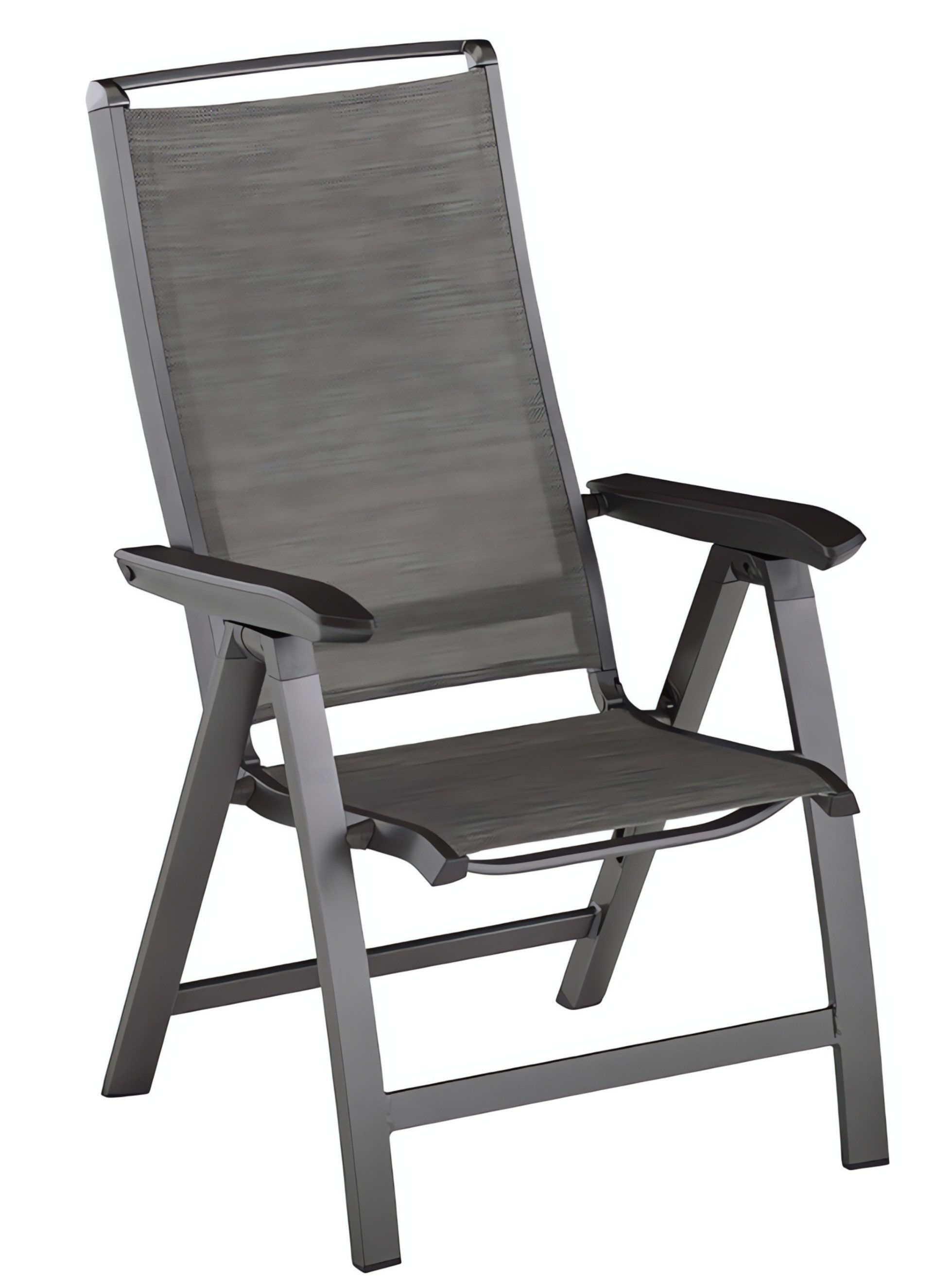 KETTLER Gartenstuhl FORMA II Multipositionssessel anthrazit / graphit