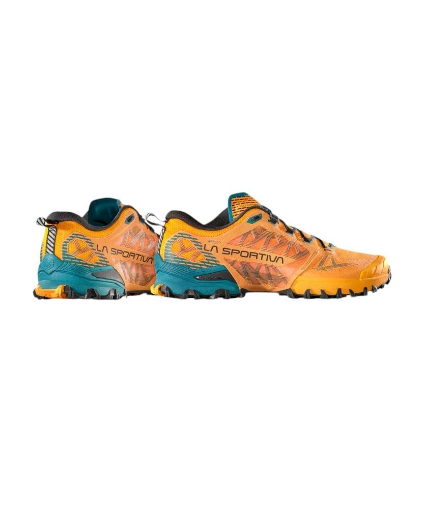 La Sportiva Trail-Laufschuhe Bushido III GTX (wasserdicht) orange/gelb/schw günstig online kaufen