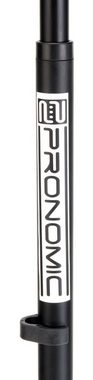 Pronomic Mikrofonständer MS-200 Einhand Mikrofonstativ mit Tellersockel, (1-tlg), durch Einhandveschluss leicht verstellbar bis 168 cm