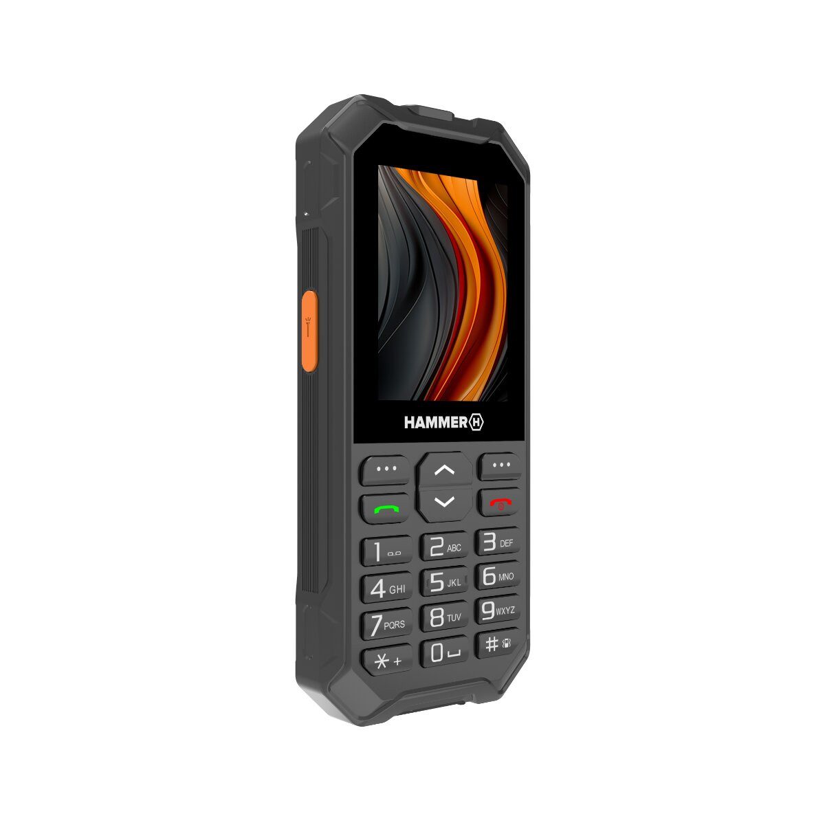 Hammer HAMMER 6 LTE Outdoor Tastenhandy Dual SIM Schwarz Smartphone