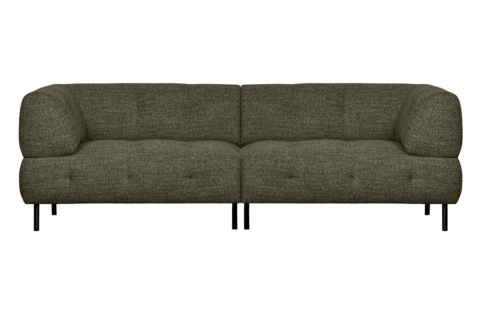 Lloyd - Sofa 4-Sitzer Sofa freistellbar Green Stoff Melange, WOOOD