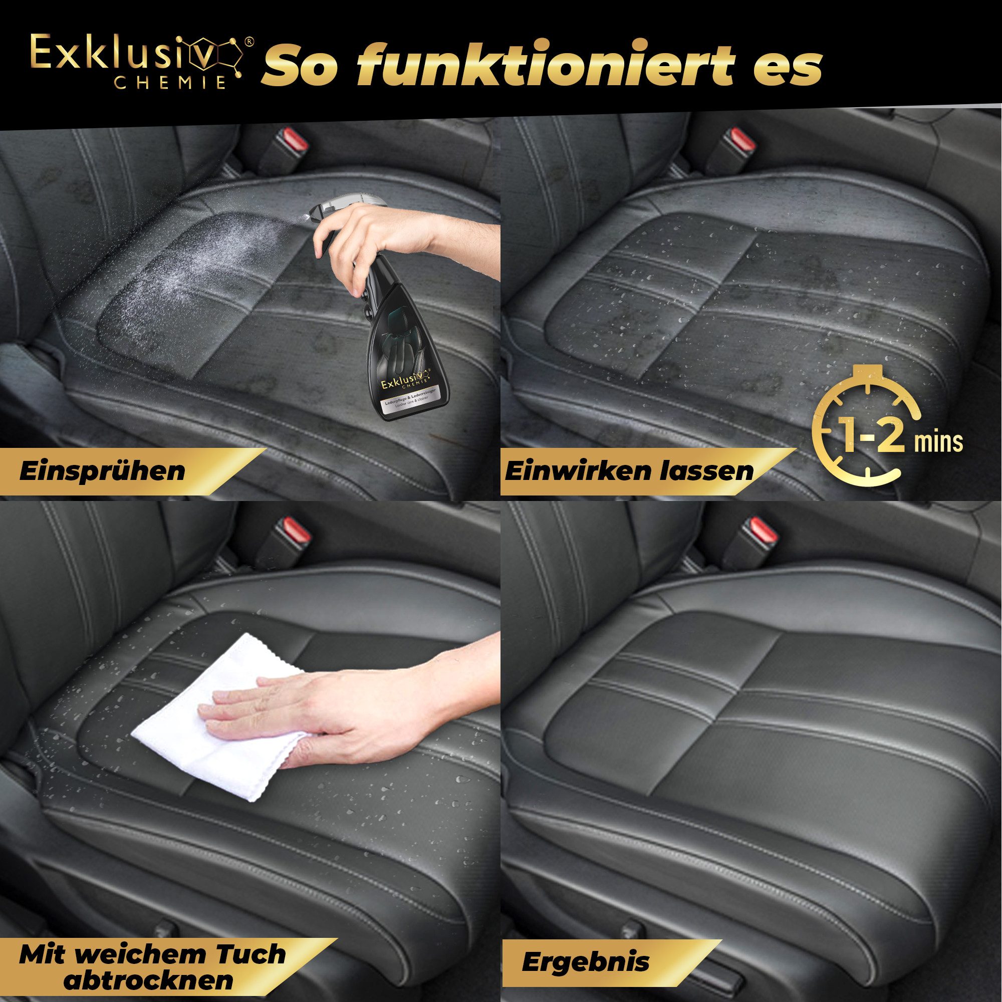 Exklusiv Chemie GmbH Lederpflege Auto Lederpflege, Leder Intensiv Pflege