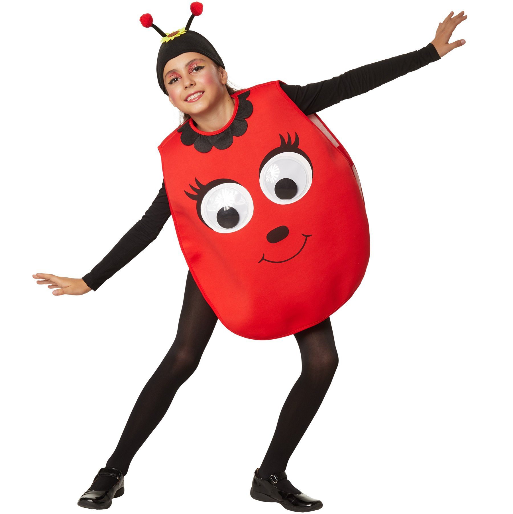 dressforfun Kostüm Kinderkostüm Cartoon Käfer, Poncho in Einheitsgröße